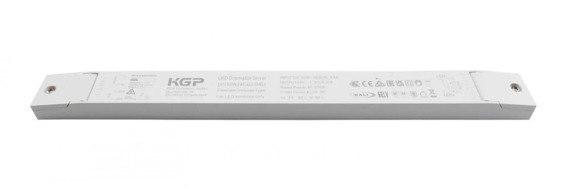 DEKO-LIGHT KGP napájení (CV, DC) stmívatelné - KGP, Long-Flat, DIM, CV, LV150W24CG2 DALI 872148
