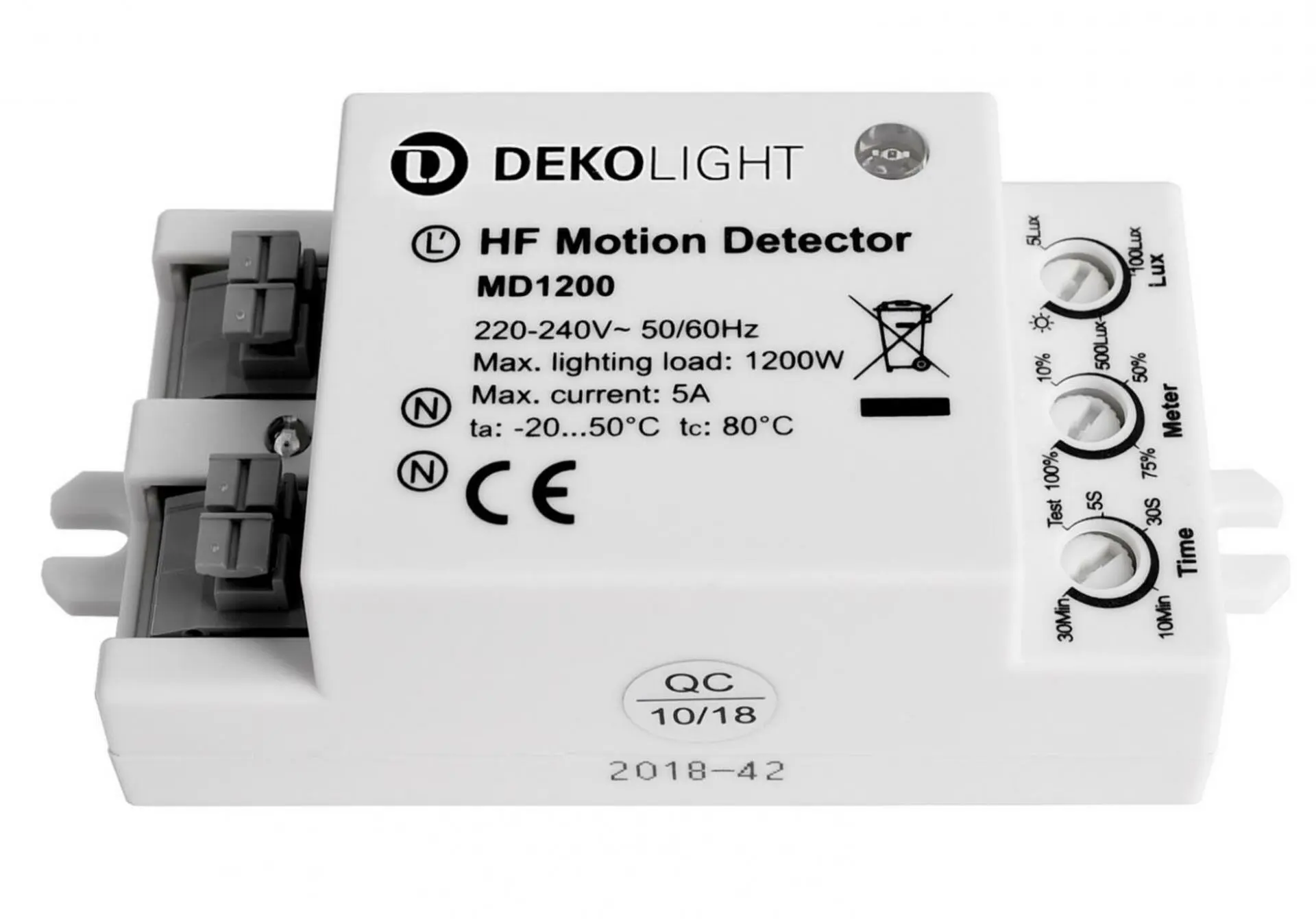 Deko-Light KapegoLED pohybový senzor MD1200 930036