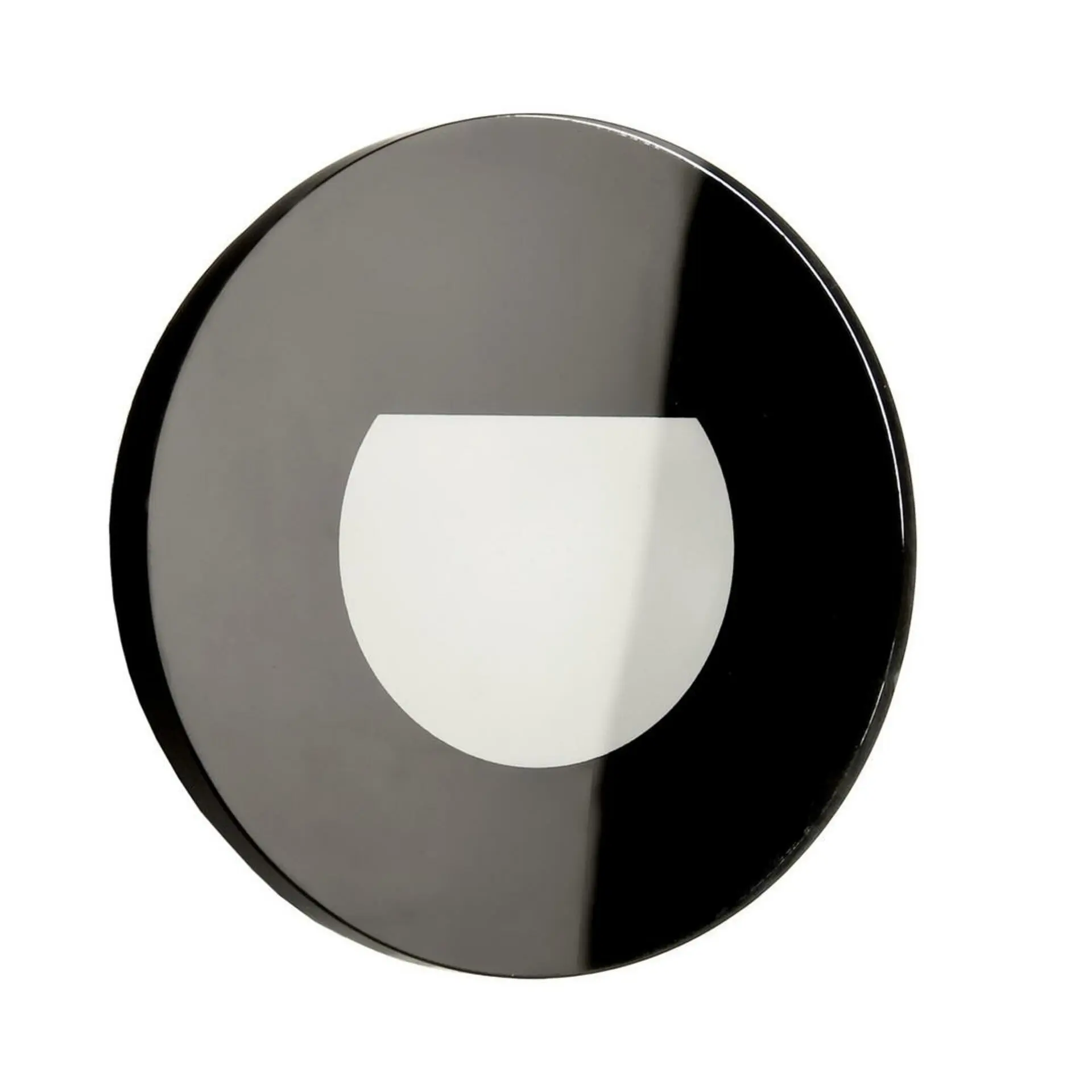 IMPR 930843 Deko-Light příslušenství - sklo-kryt mléčné kulaté černé pro Alwaid - DEKOLIGHT