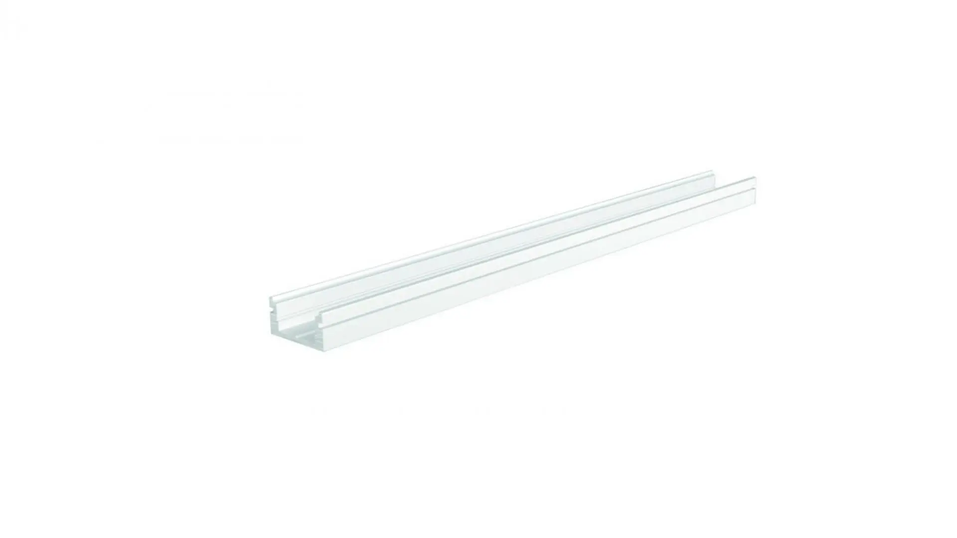 IMPR 970005 AU-01-08 plochý U-profil pro 8 - 9,3 mm LED pásek matná bílá - DEKOLIGHT