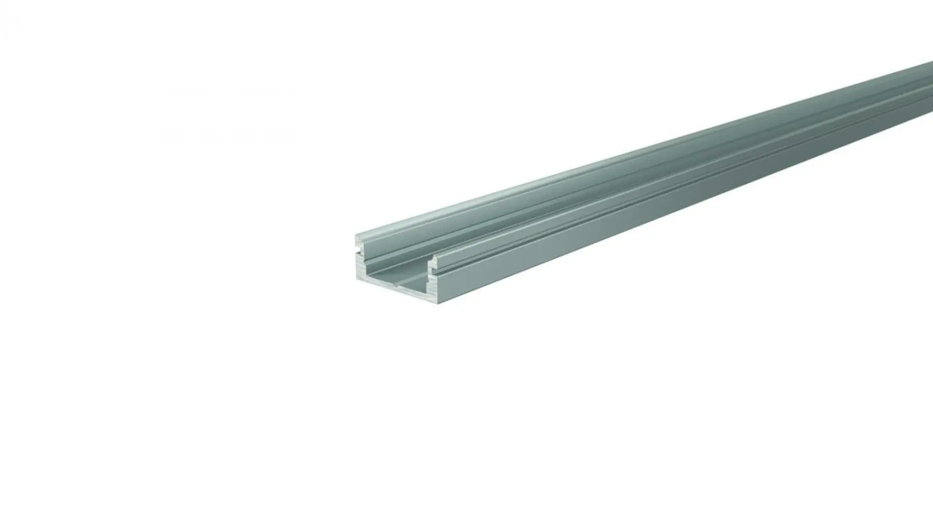 Deko-Light Reprofil U-profil plochý AU-01-10 stříbrná mat elox 1000 mm 970020
