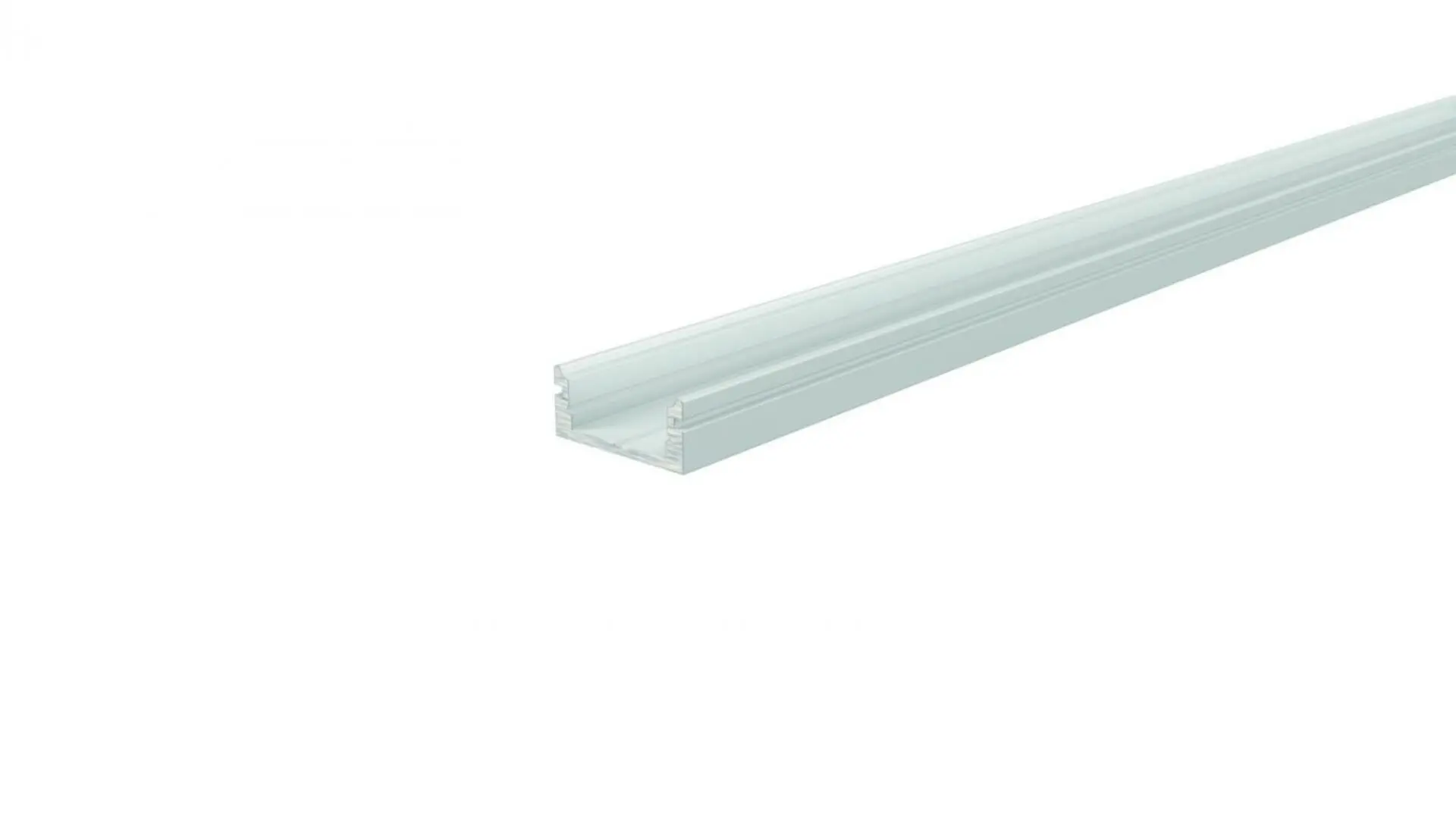 IMPR 970025 AU-01-10 plochý U-profil pro 10 - 11,3 mm LED pásek matná bílá - DEKOLIGHT