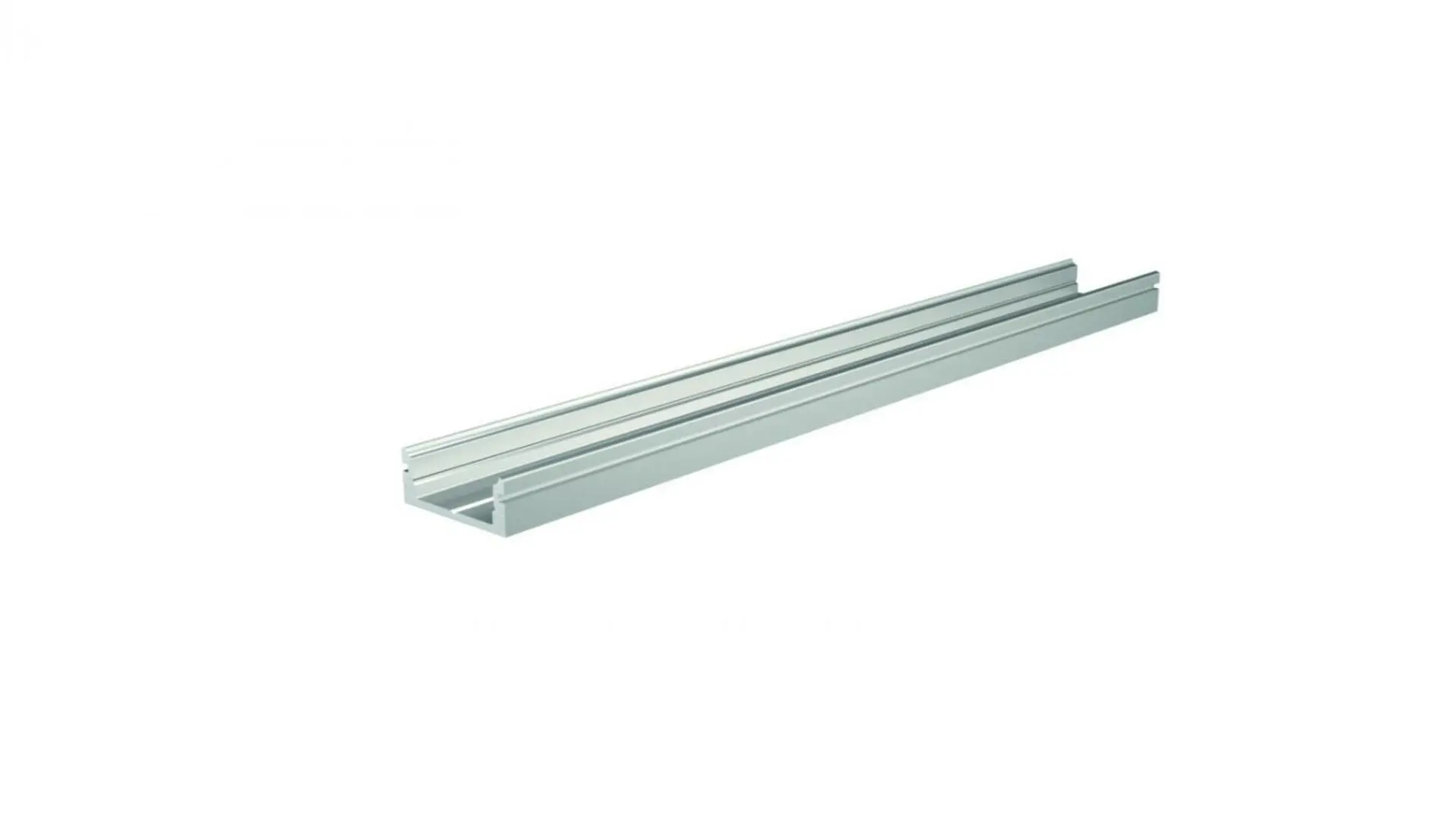 IMPR 970041 AU-01-12 plochý U-profil pro 12 - 13,3 mm LED pásek matná stříbrná - DEKOLIGHT