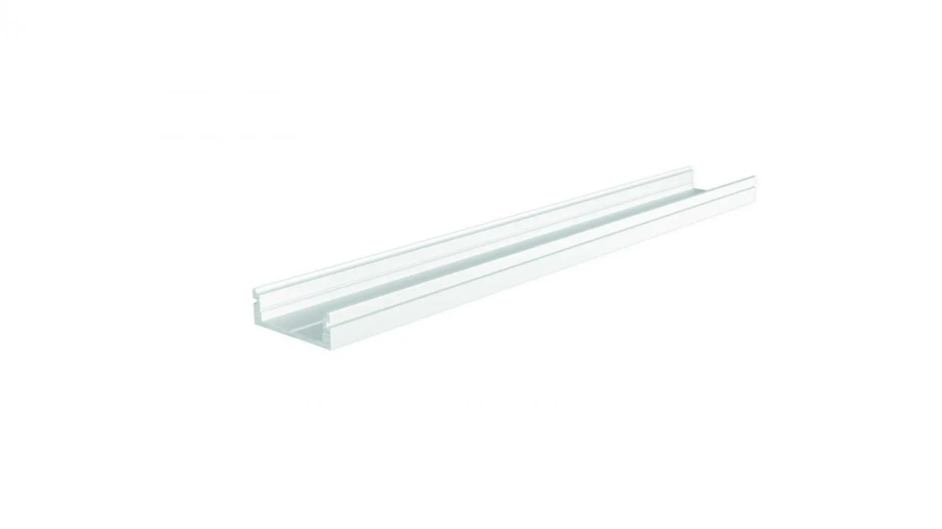 IMPR 970065 AU-01-15 plochý U-profil pro 15 - 16,3 mm LED pásek matná bílá - DEKOLIGHT
