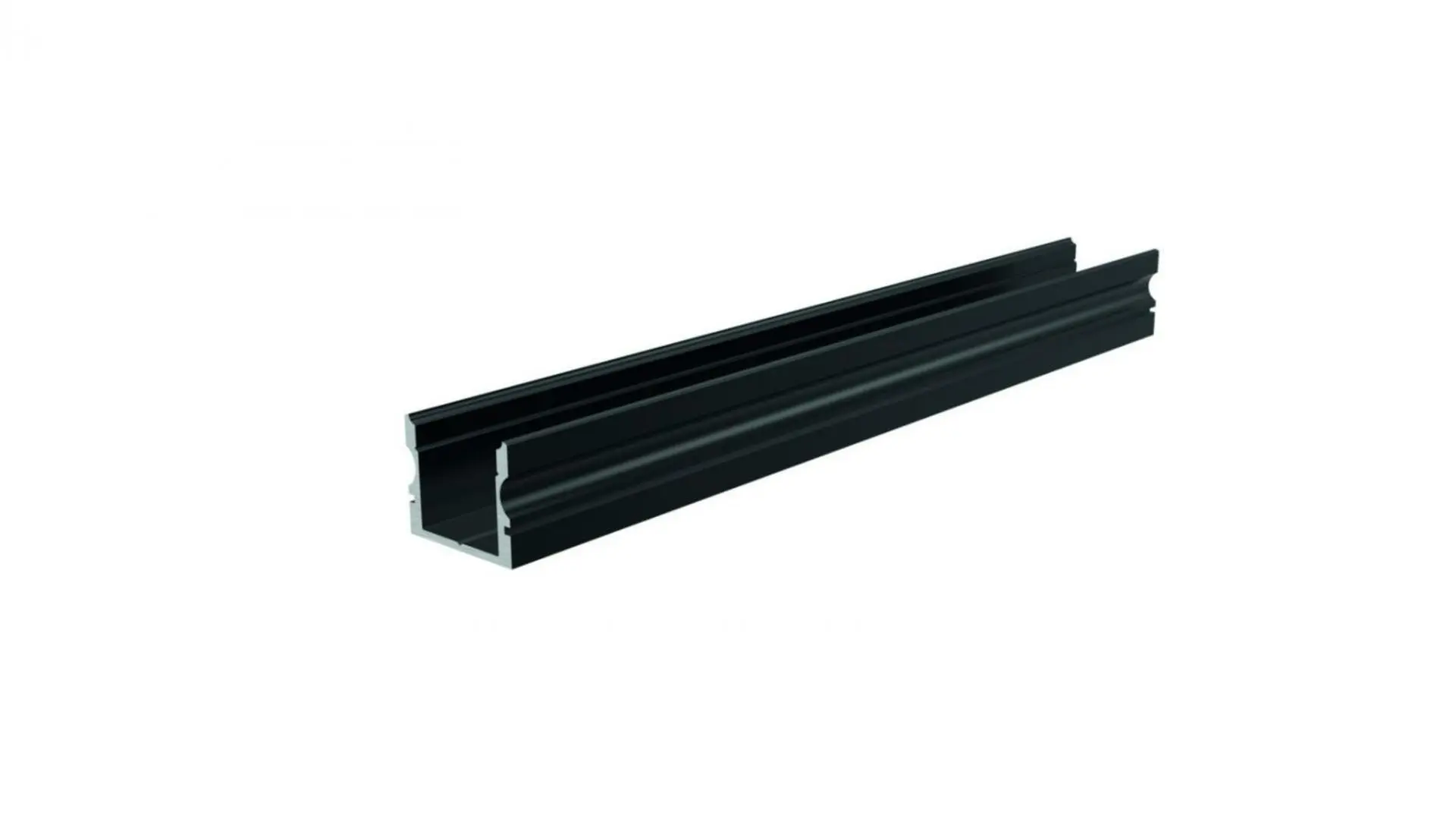 Deko-Light Reprofil U-profil vysoký AU-02-12 černá mat elox 2000 mm 970143