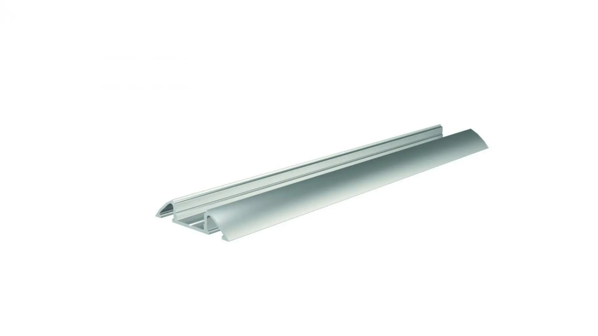 Deko-Light Reprofil přisazený profil plochý AM-01-10 stříbrná elox 3000 mm 970308