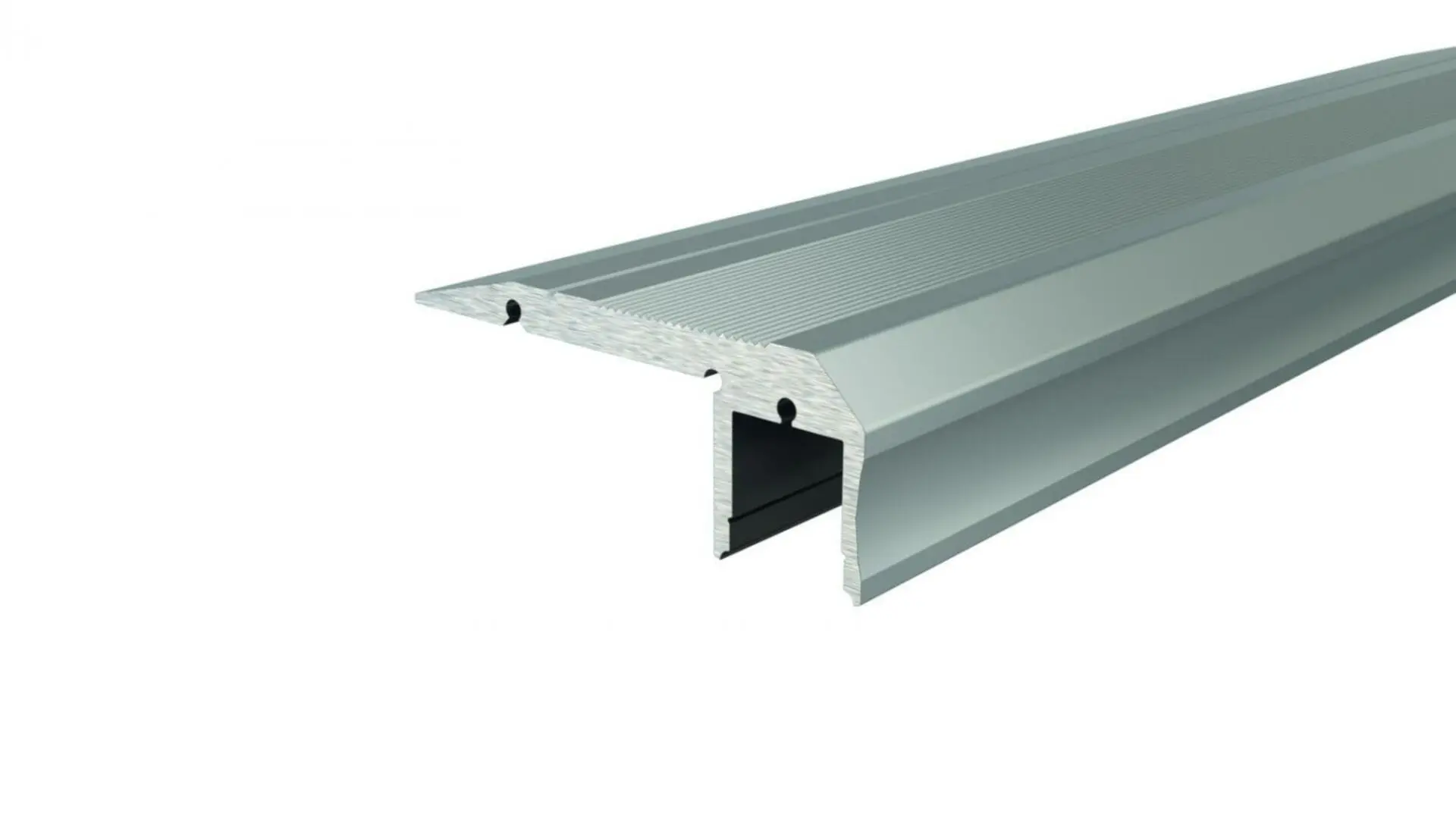 Deko-Light Reprofil schodišťový profil AL-02-10 stříbrná mat elox 3000 mm 970522