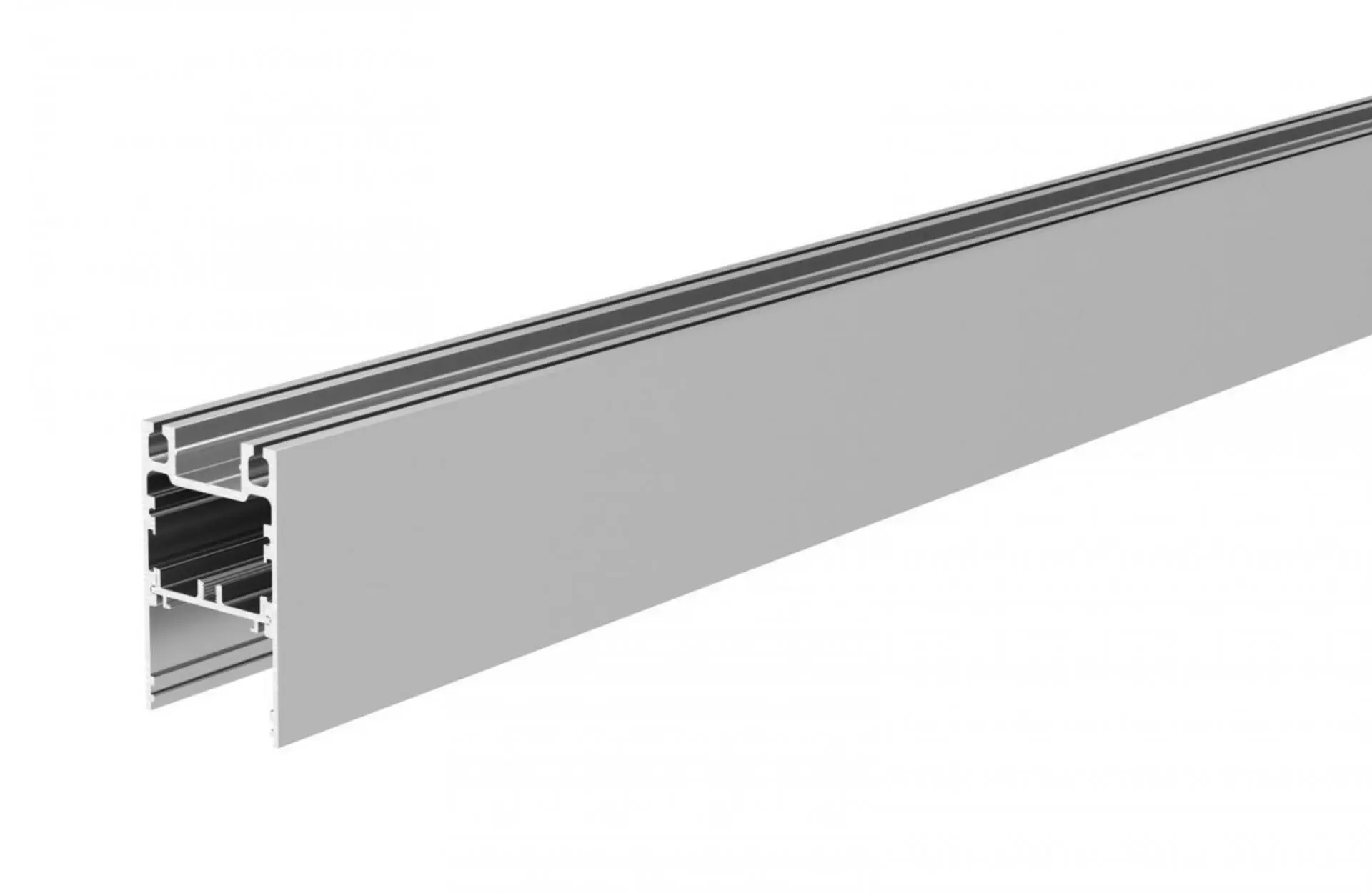 IMPR 970573 Deko-Light profil - PLANO ES, 62 x 38mm, alu elox LED-nosič, 2,5m - DEKOLIGHT