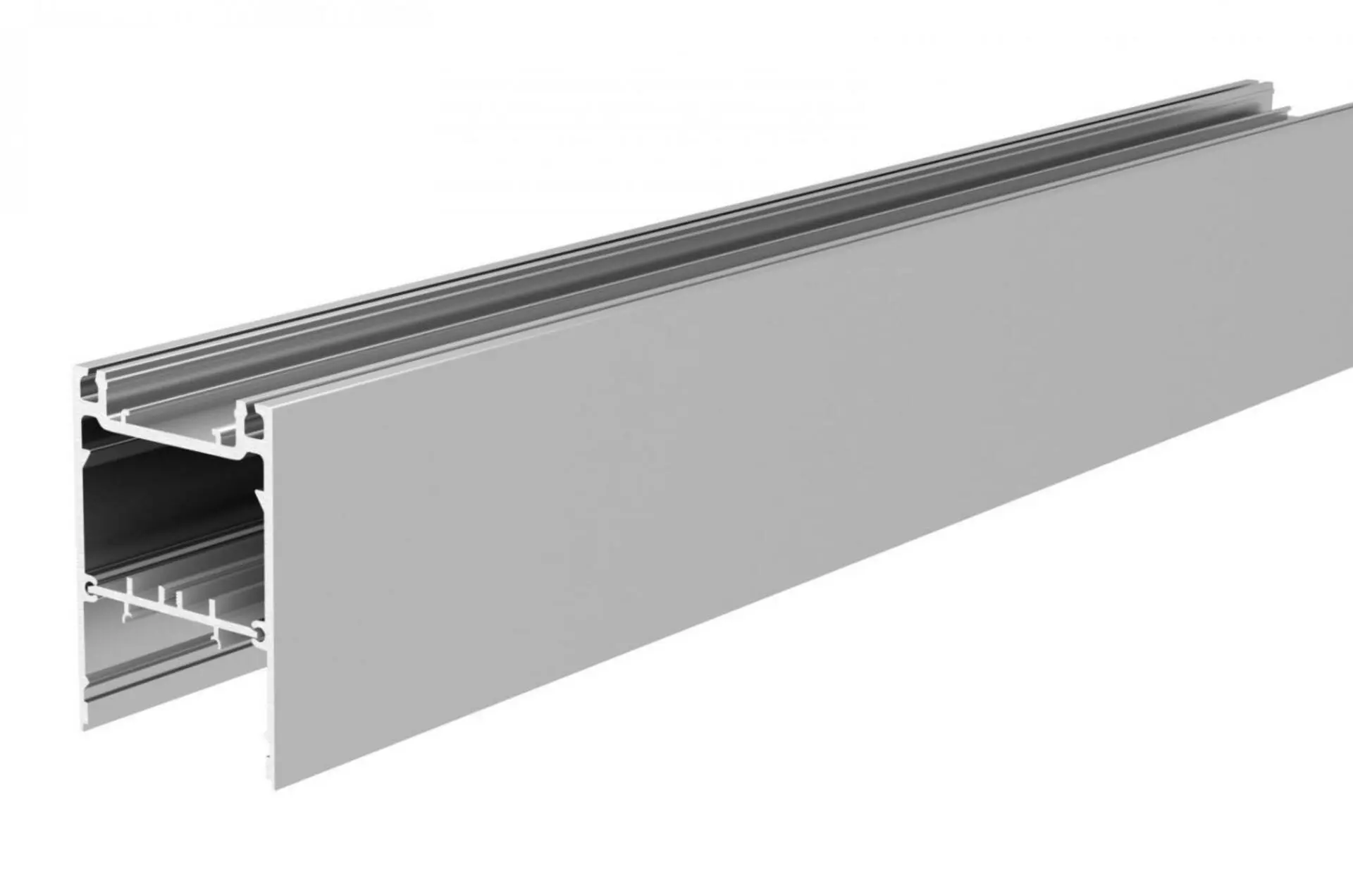 IMPR 970579 Deko-Light profil - PLANO MS, 80 x 55mm, alu elox LED-nosič, 2,5m - DEKOLIGHT