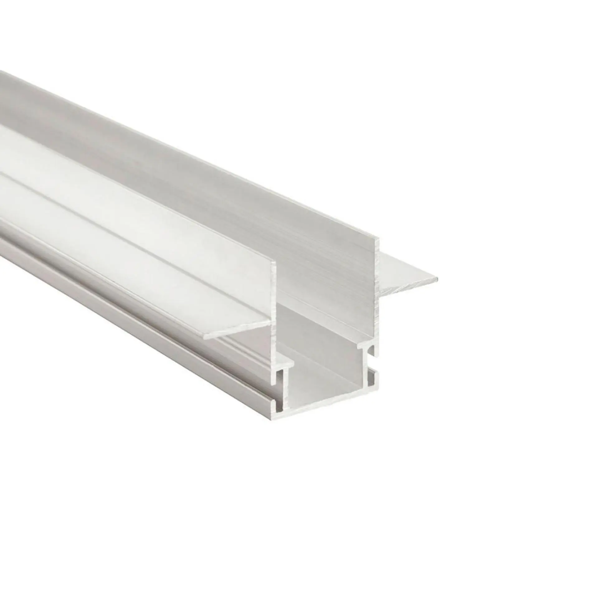 Deko-Light Combo vestavný montážní profil s křídly, 13mm, 1m bez eloxu 970820