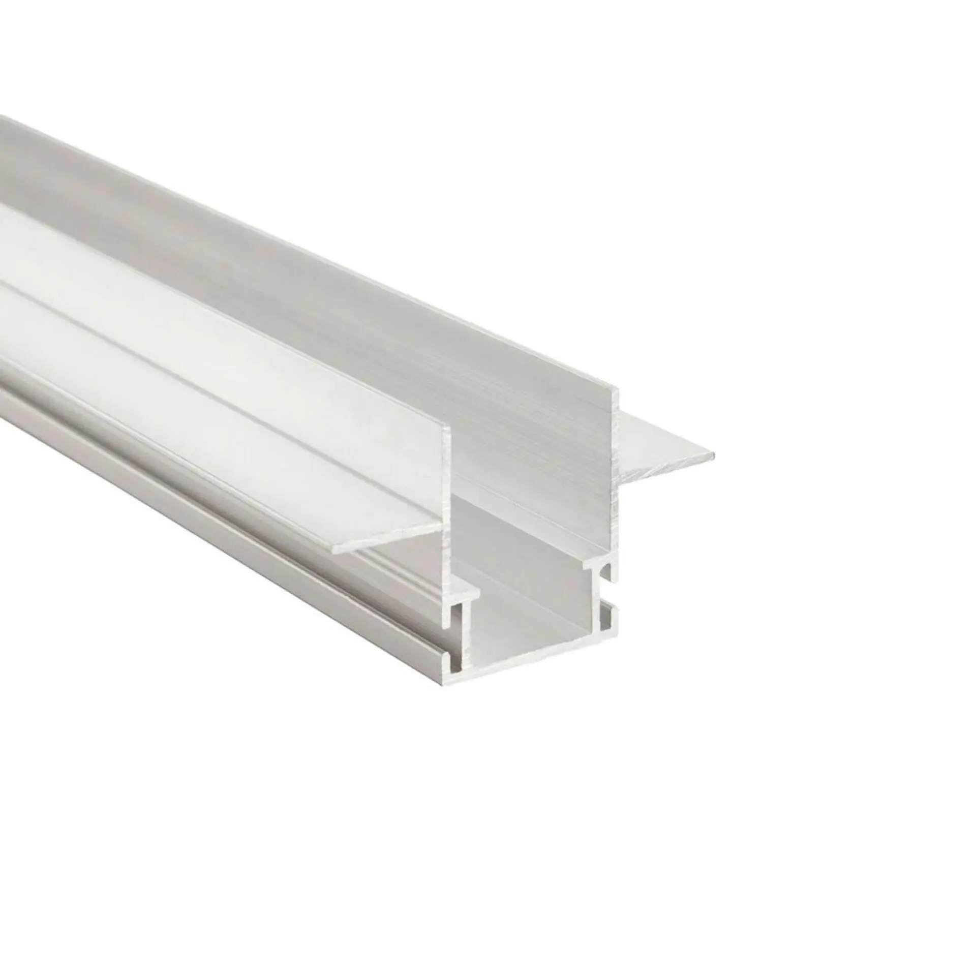 Deko-Light Combo vestavný montážní profil s křídly, 13mm, 2m bez eloxu 970823