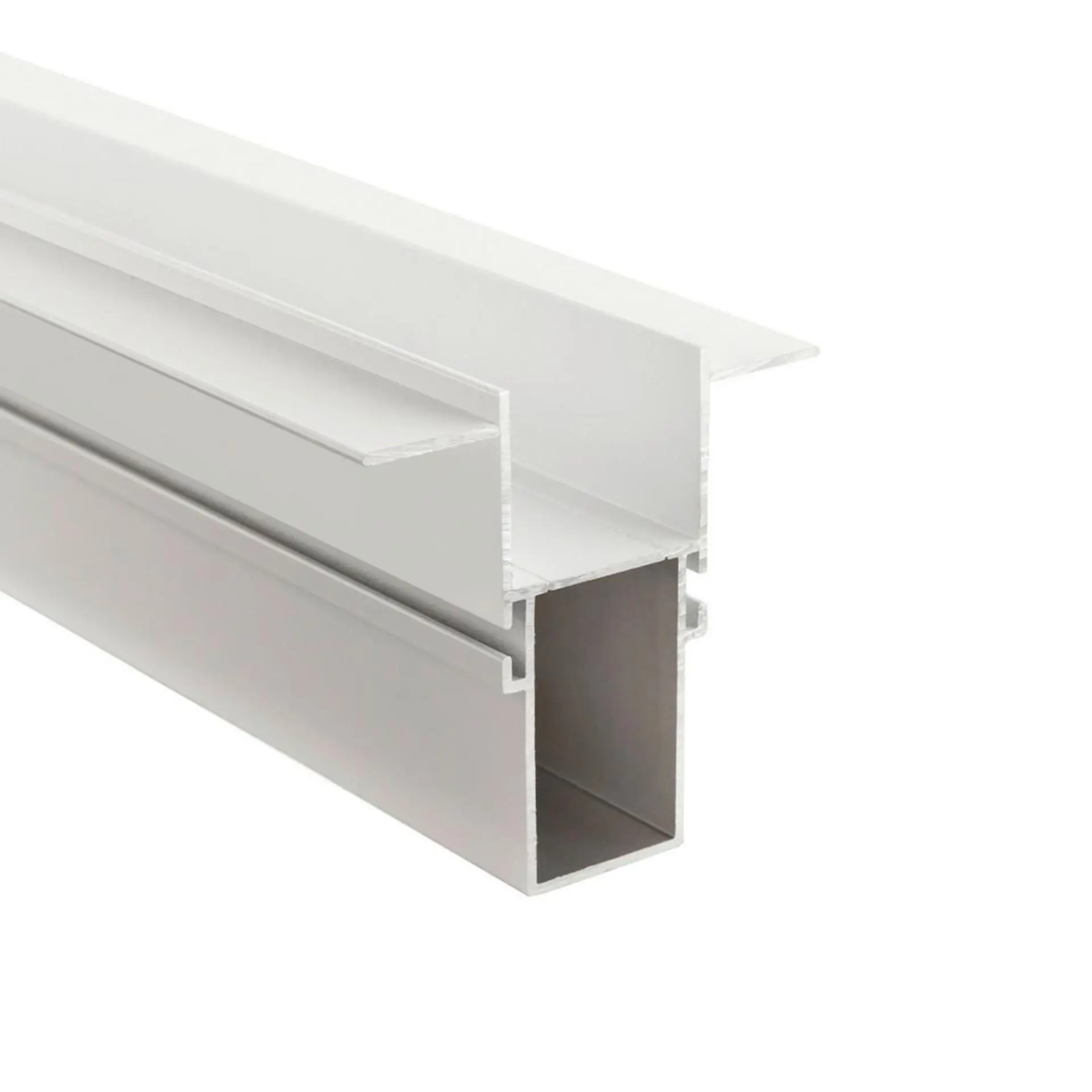 Deko-Light profil - Combo fasádní profil s prostorem pro trafo s křídly, 3mm, 1m bílá 970870
