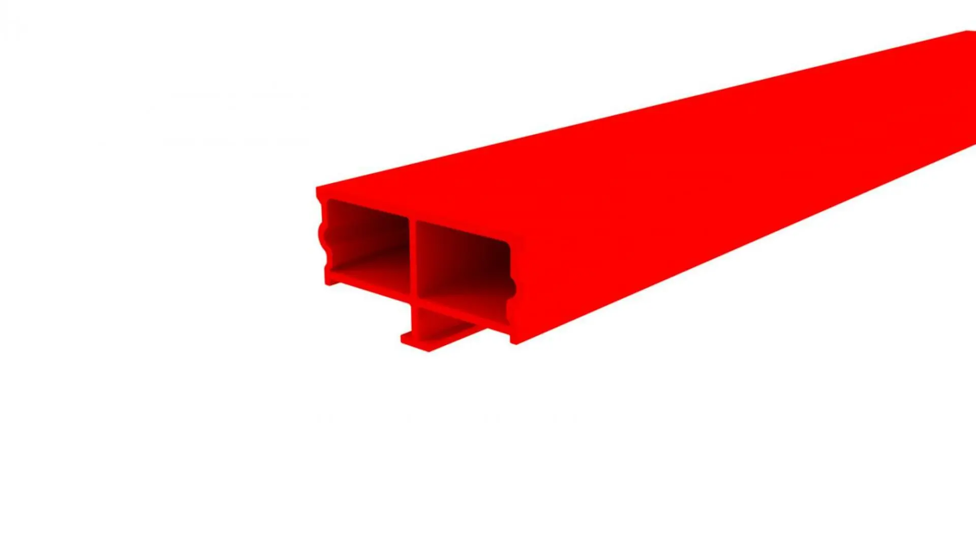 IMPR 985605 Reprofil kryt Dummy červená 3000 mm - DEKOLIGHT