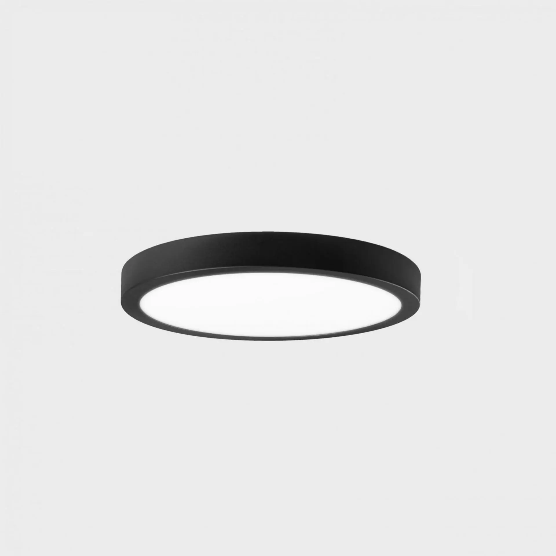 KOHL LIGHTING KOHL-Lighting DISC SLIM stropní svítidlo černá 24 W 4000K PUSH v3