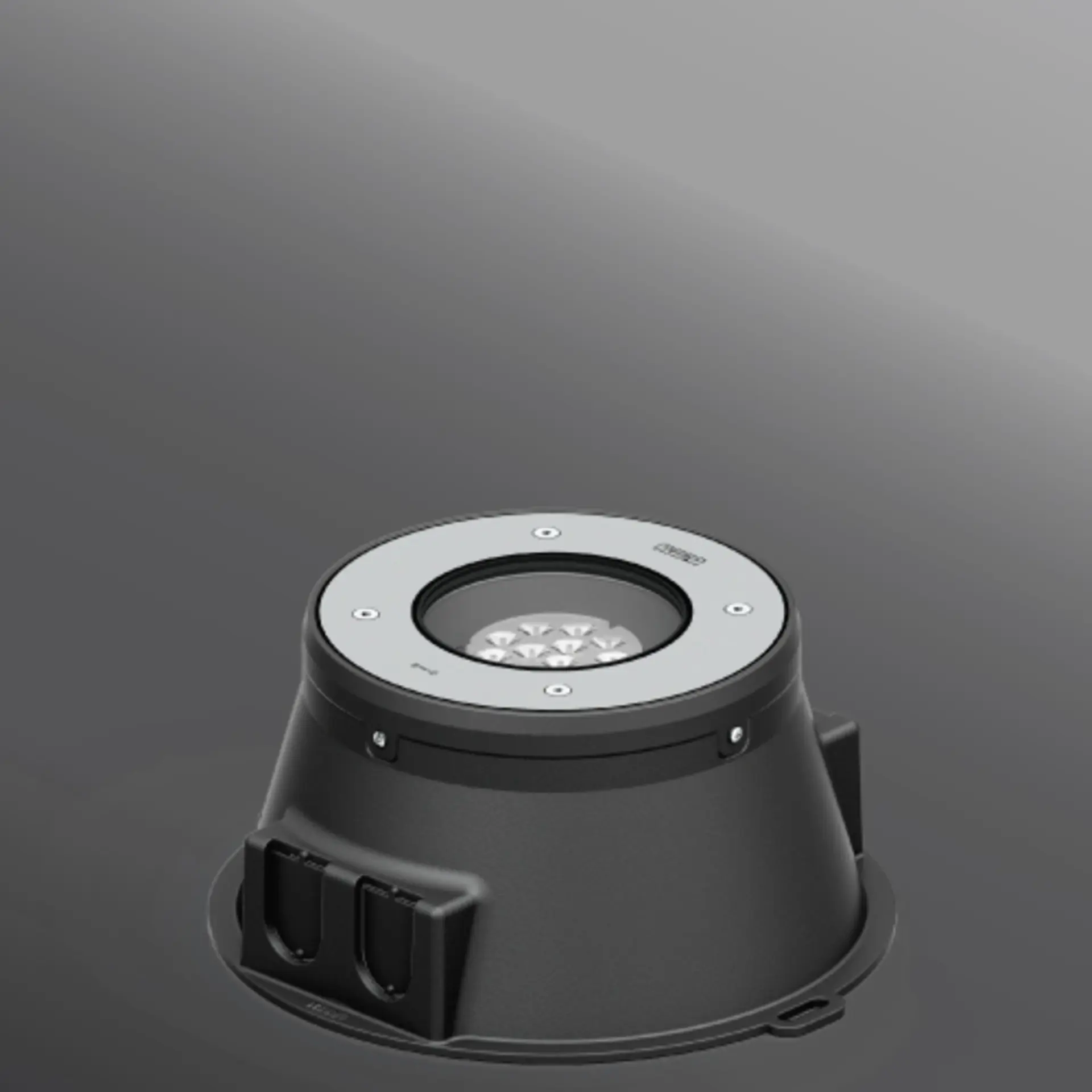 VÝPRODEJ VZORKU LIGMAN Zápustné zemní svítidlo KIOS 3 3000K 8W 505lm LED 50° IP67 216mm nerez ocel