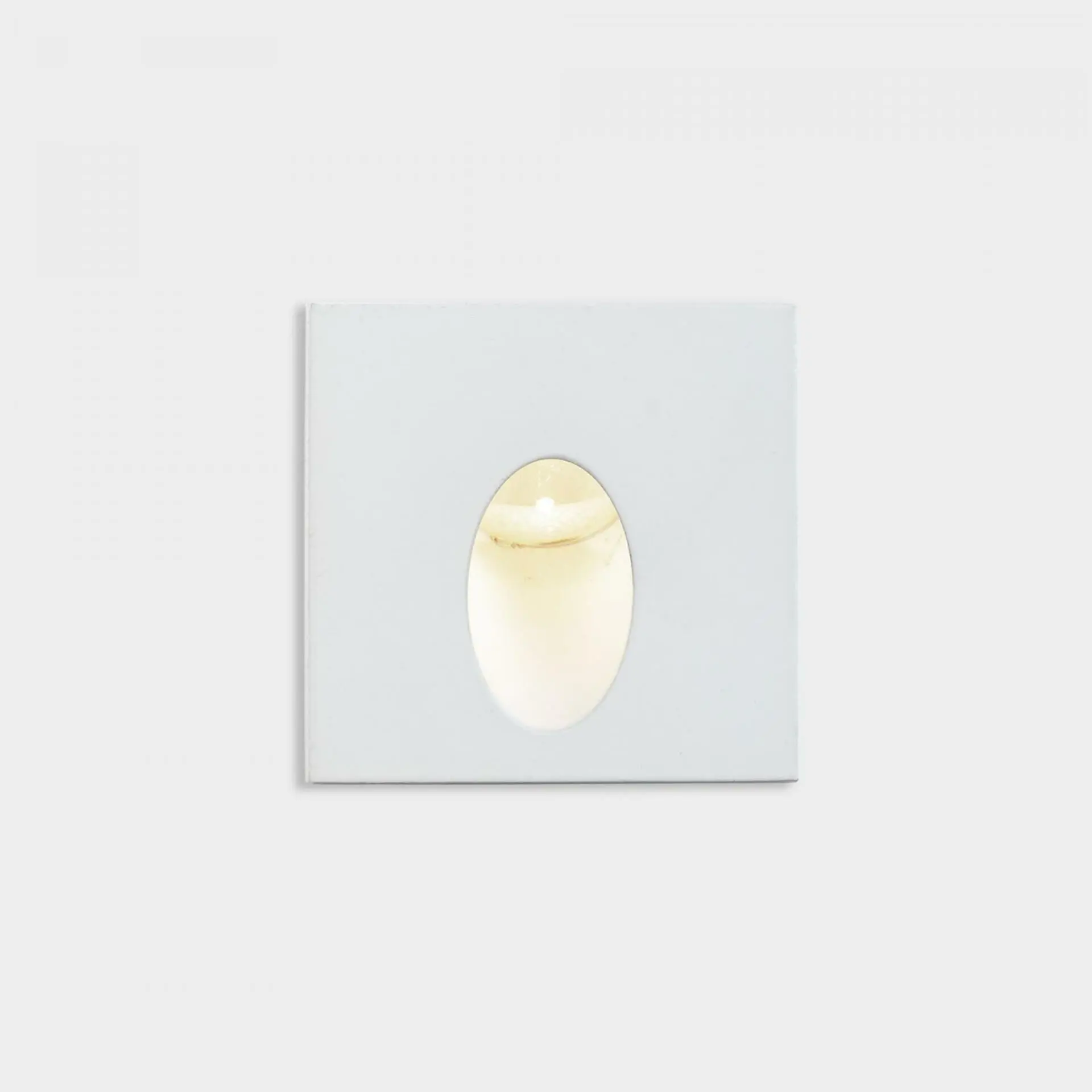 KOHL LIGHTING KOHL-Lighting JADEX SQ zapuštěné svítidlo do zdi 55 x 55 mm bílá 3W CRI 80 3000K Non-Dimm