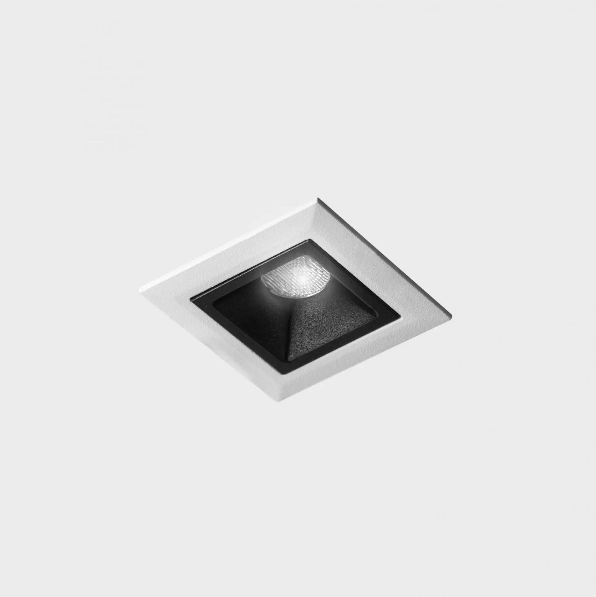 KOHL LIGHTING KOHL-Lighting NSES zapuštěné svítidlo s rámečkem 45x45 mm bílá-černá 2 W 30D CRI 90 2700K PUSH
