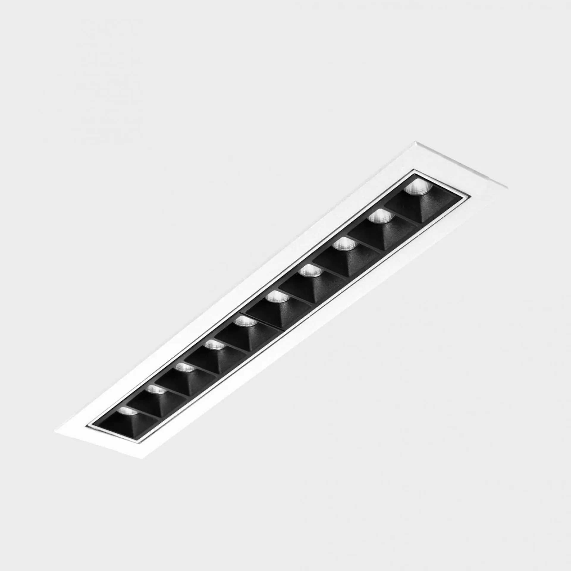 KHL K51301.03.RF.WH-BK.45.ST.9.40.DA NSES TILT zapuštěné svítidlo s rámečkem bílá-černá 20 W 4000K DALI - KOHL-Lighting