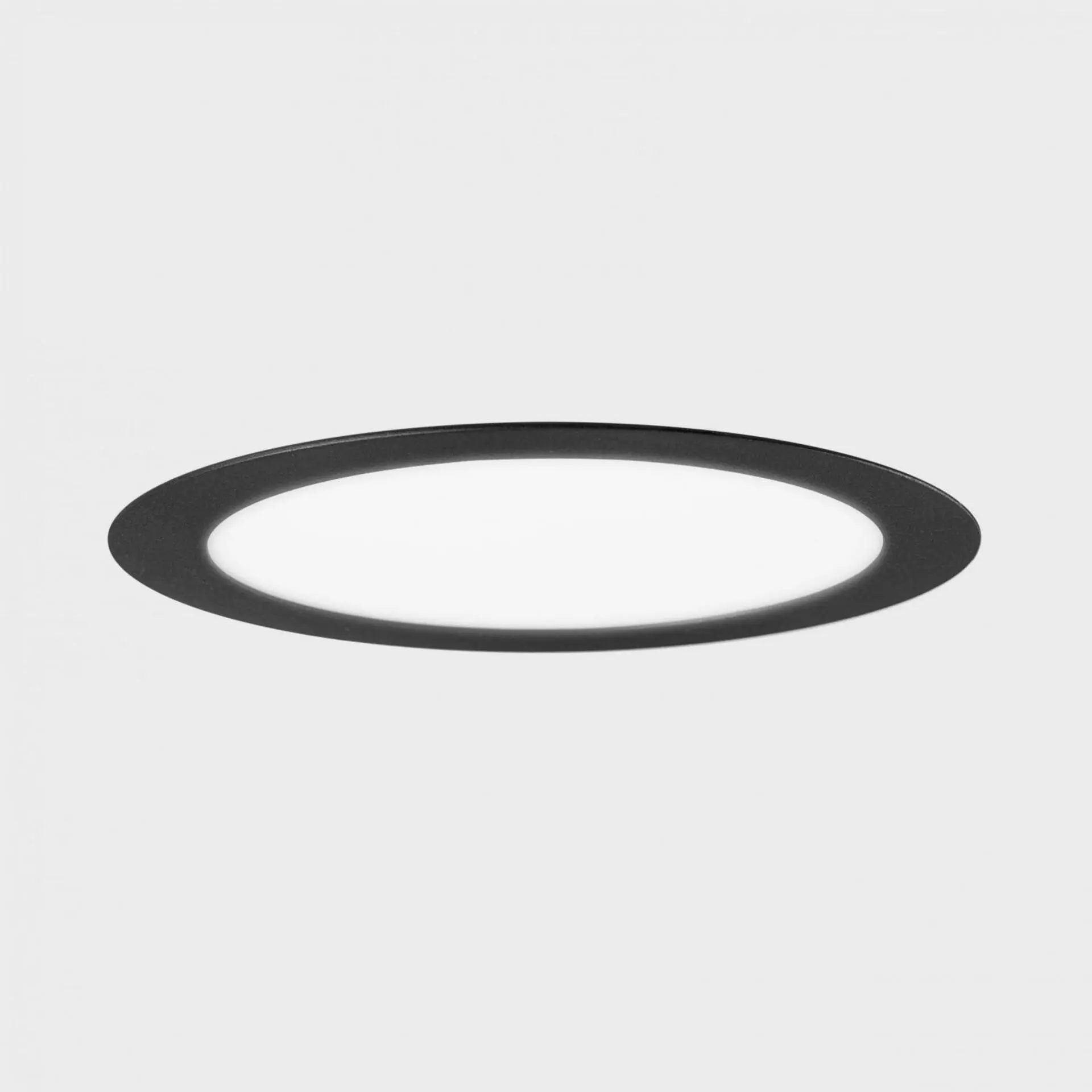 KOHL LIGHTING KOHL-Lighting DISC zapuštěné svítidlo s rámečkem pr. 600 mm černá 56 W CRI 80 3000K 1.10V