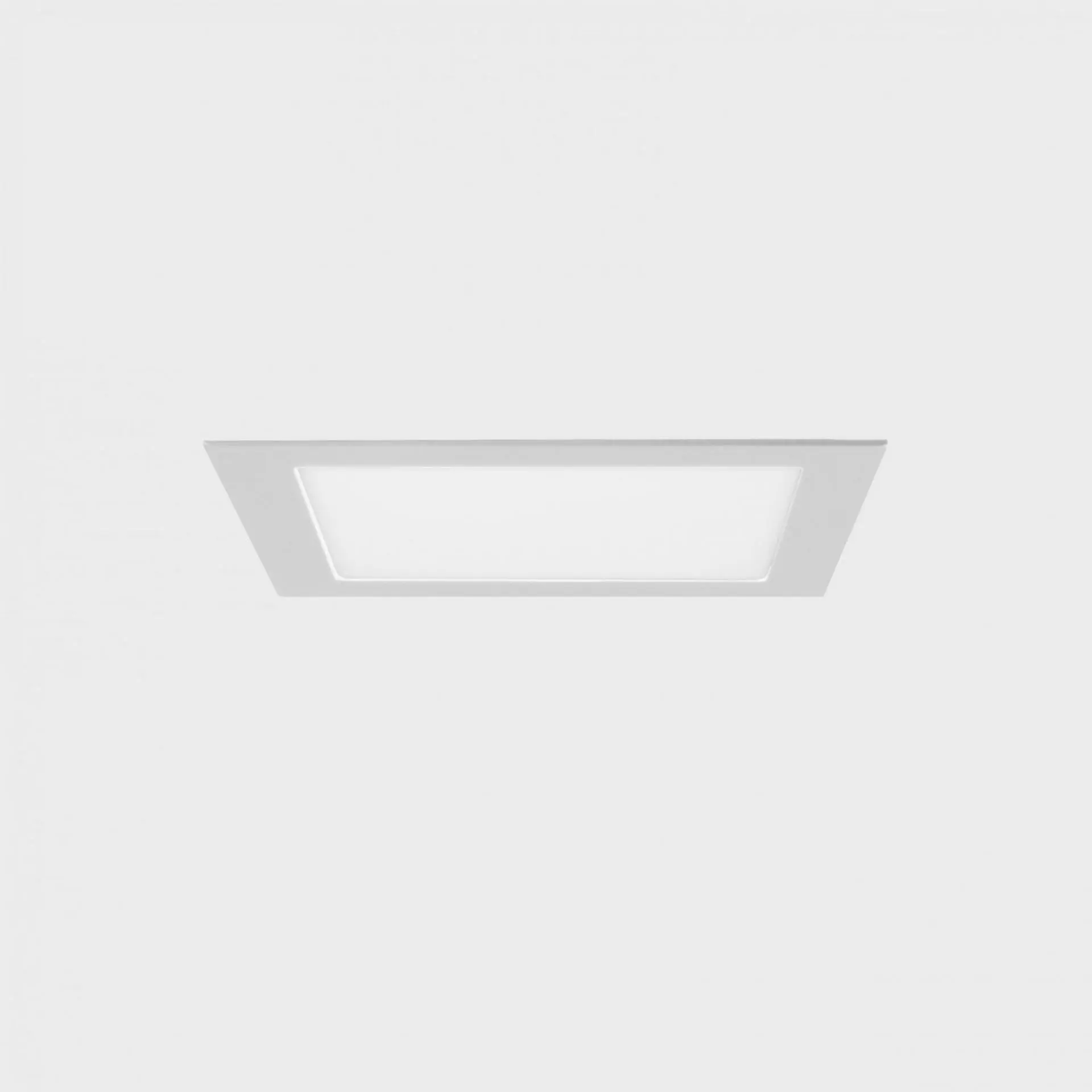 KOHL LIGHTING KOHL-Lighting DISC SQ zapuštěné svítidlo s rámečkem 172X172 mm bílá 12 W CRI 80 3000K 1.10V