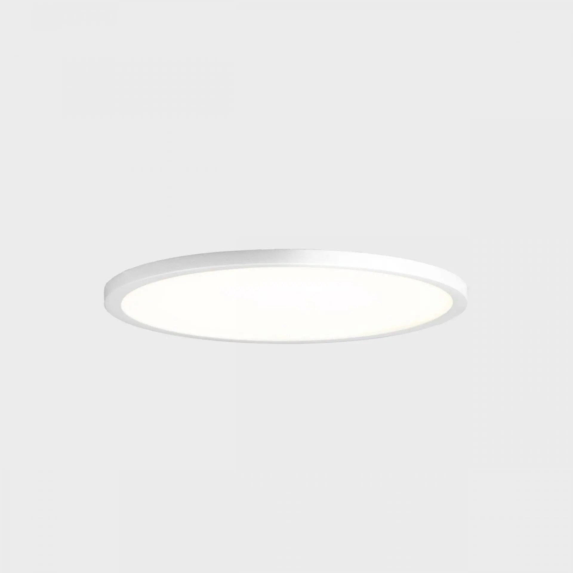 KOHL LIGHTING KOHL-Lighting DISC SLIM zapuštěné svítidlo s rámečkem pr. 145 mm bílá 12 W CRI 80 3000K 1.10V