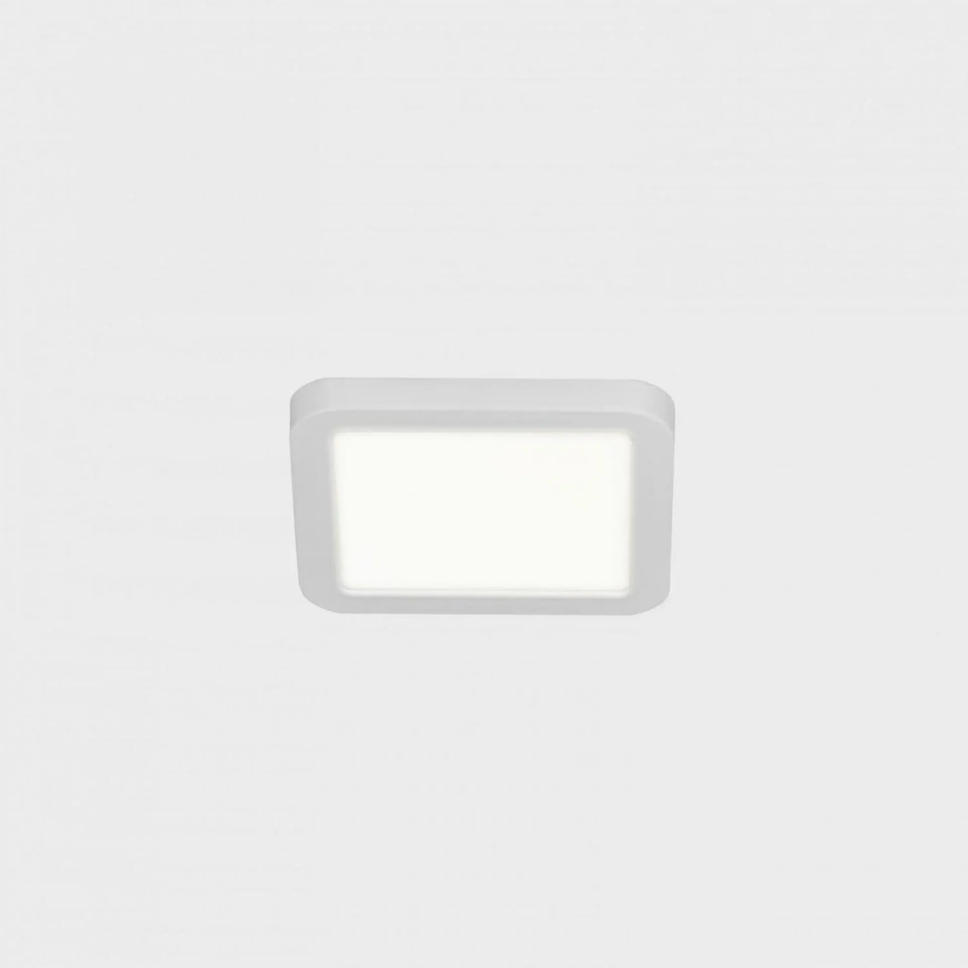 KOHL LIGHTING KOHL-Lighting DISC SLIM SQ zapuštěné svítidlo s rámečkem 90x90 mm bílá 6 W CRI 80 4000K 1.10V