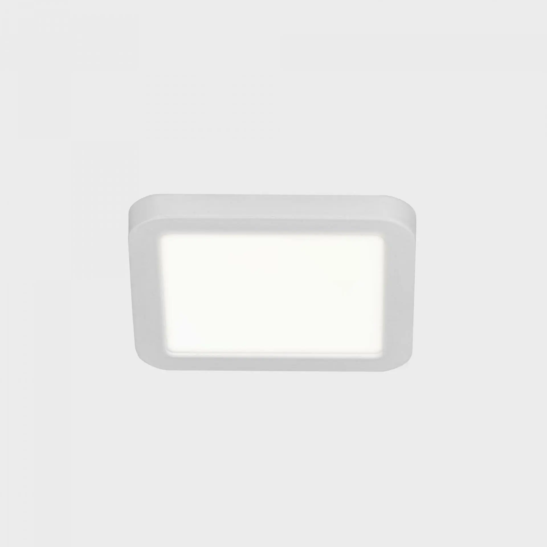 KOHL LIGHTING KOHL-Lighting DISC SLIM SQ zapuštěné svítidlo s rámečkem 225x225 mm bílá 24 W CRI 80 3000K PHASE CUT