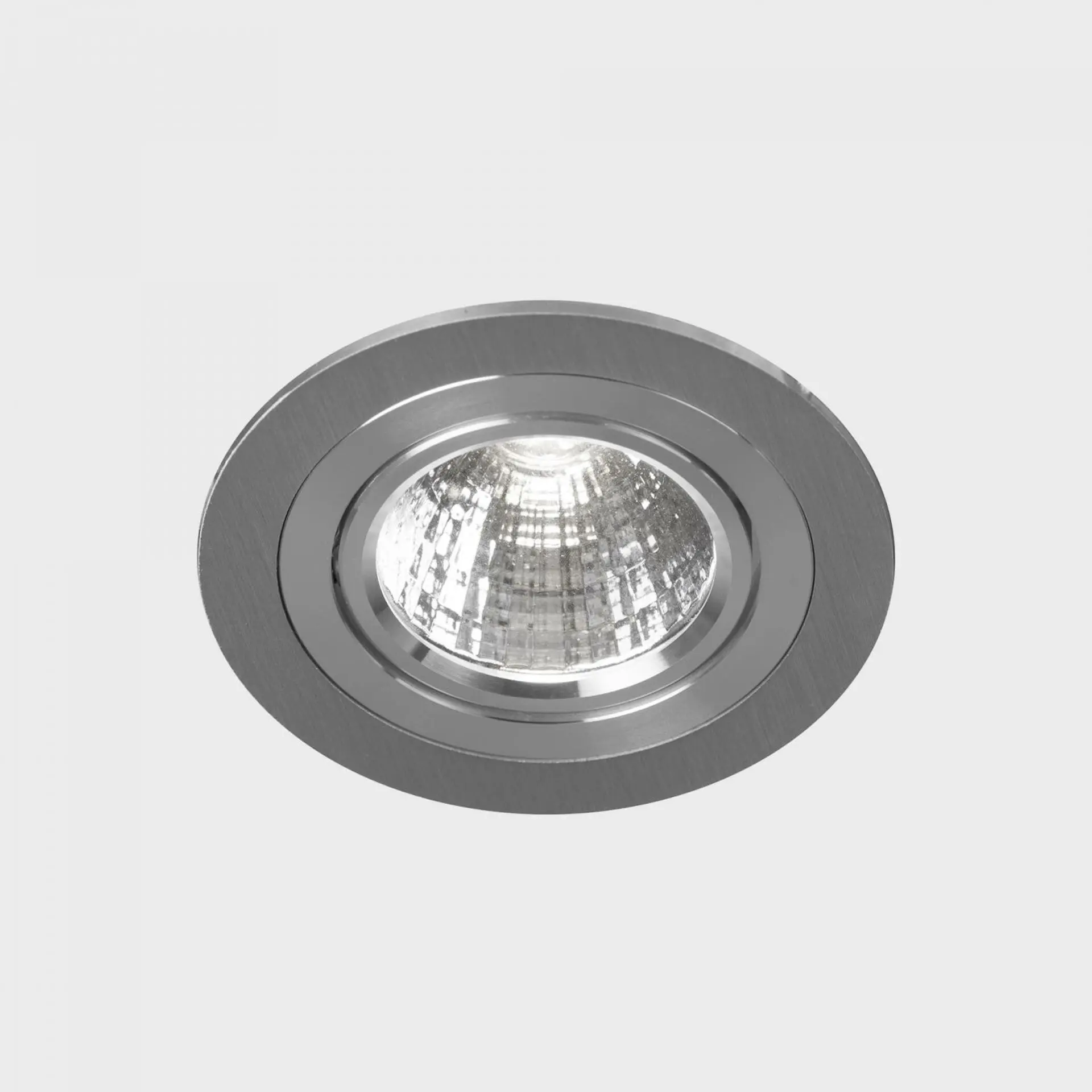 KOHL LIGHTING KOHL-Lighting REBECCA zapuštěné svítidlo s rámečkem pr. 93 mm hliník 35° 10 W CRI 90 3000K 1.10V