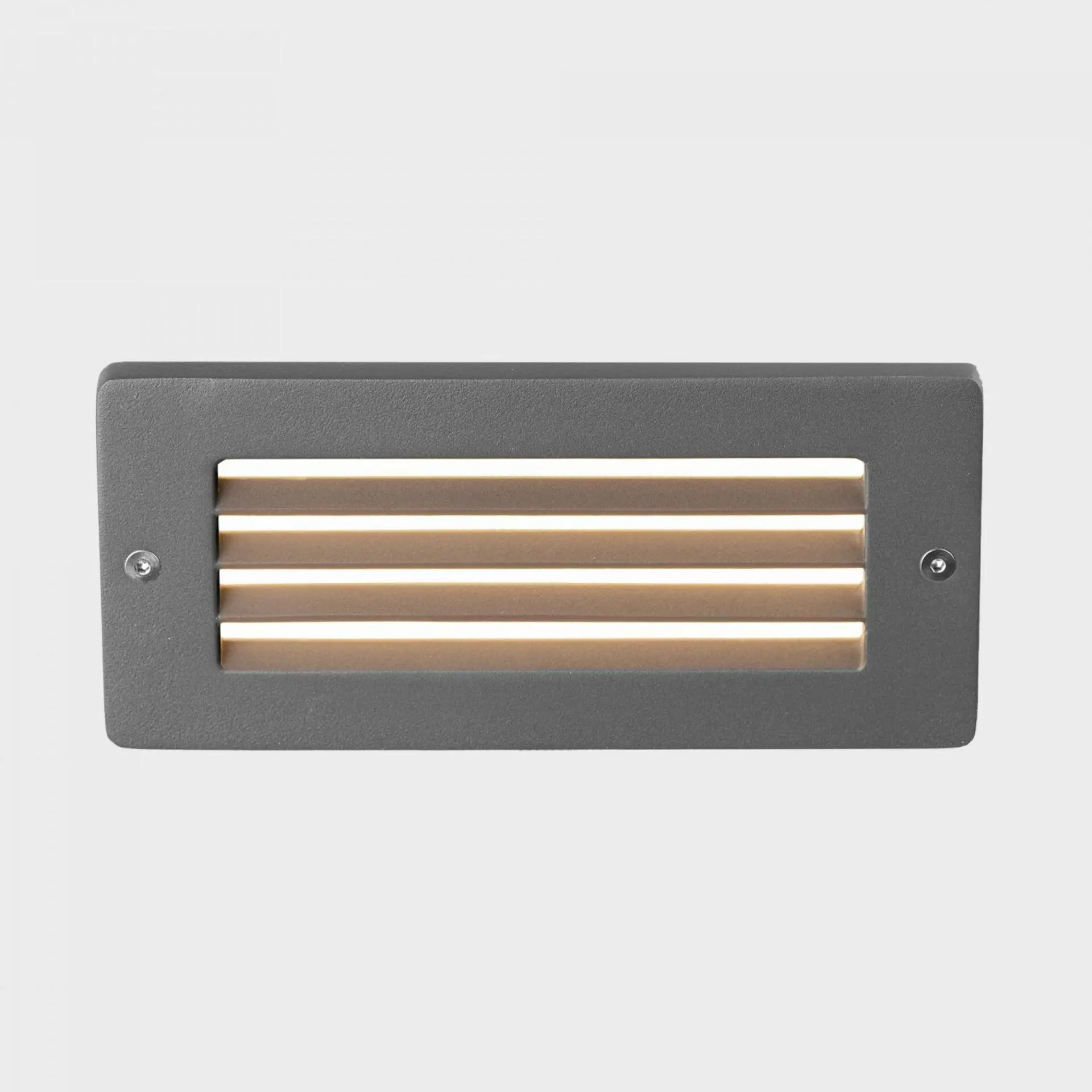 KOHL LIGHTING KOHL-Lighting HUNTER zapuštěné svítidlo do zdi 195x100 mm tmavě šedá 7 W CRI 80 3000K Non-Dimm