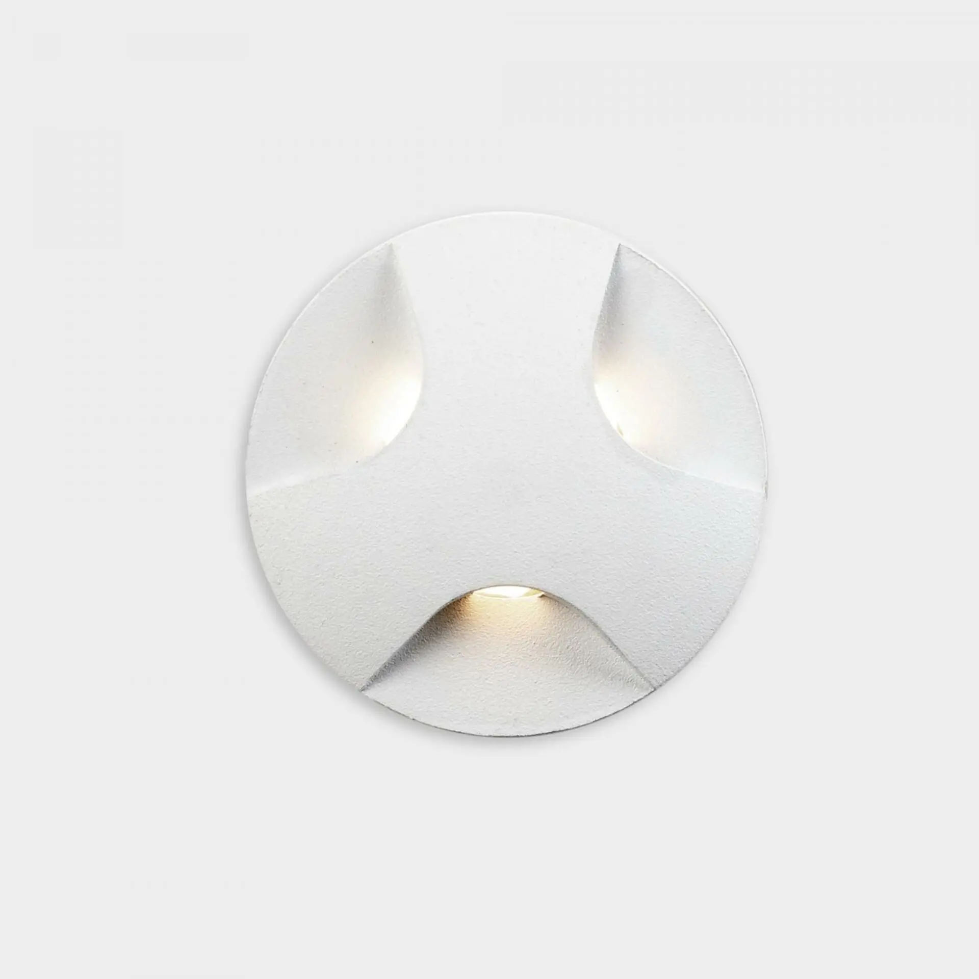 KHL K60104.01.WR.WH-WH.ST.8.30 ONIK TRE IP65 zapuštěné svítidlo do zdi pr. 47 mm bílá 3 W CRI >80 3000K Non-Dimm - KOHL-Lighting