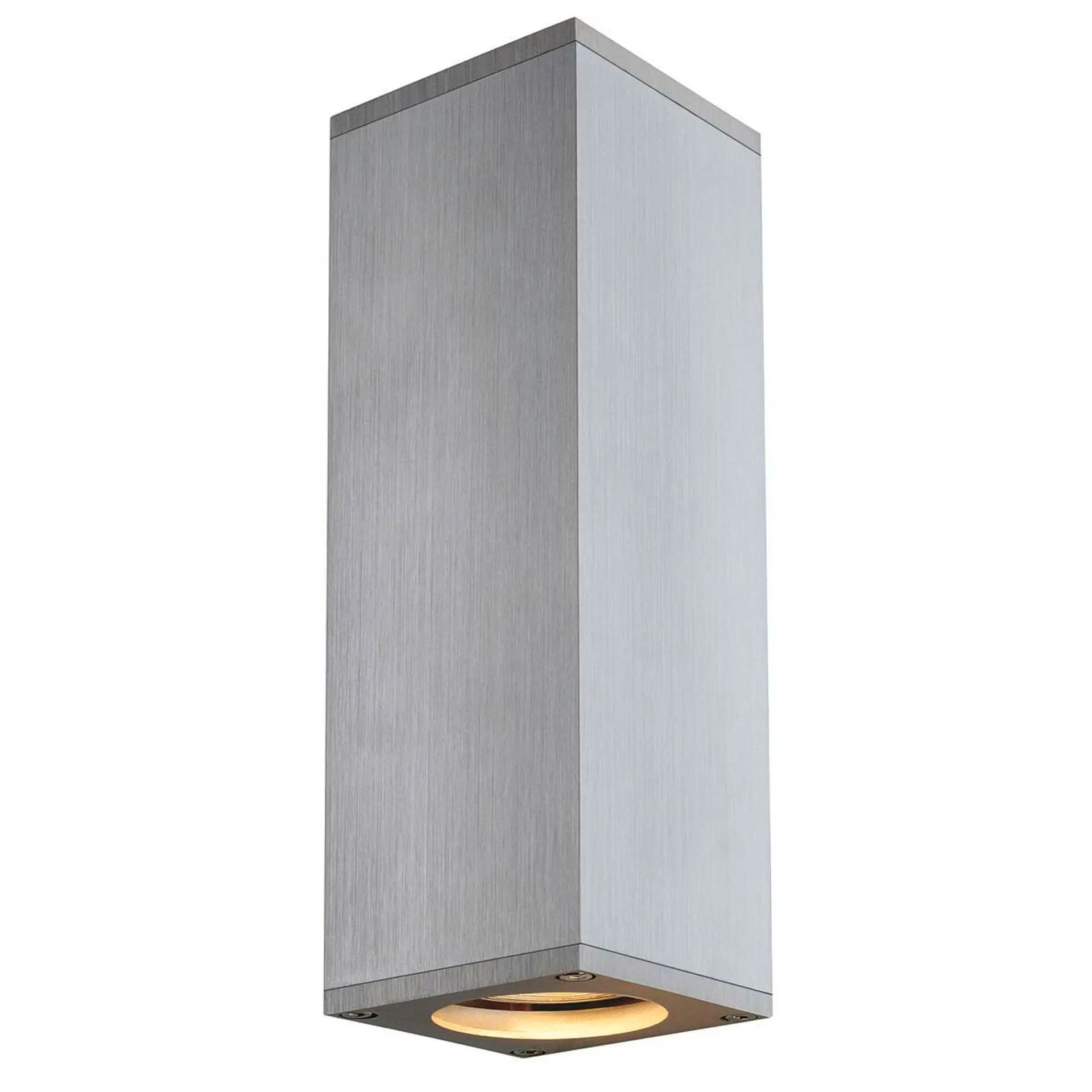 LA 1000329 THEO UP/DOWN QPAR51 nástěnné svítidlo kartáčovaný hliník max. 2x50W - BIG WHITE (SLV)