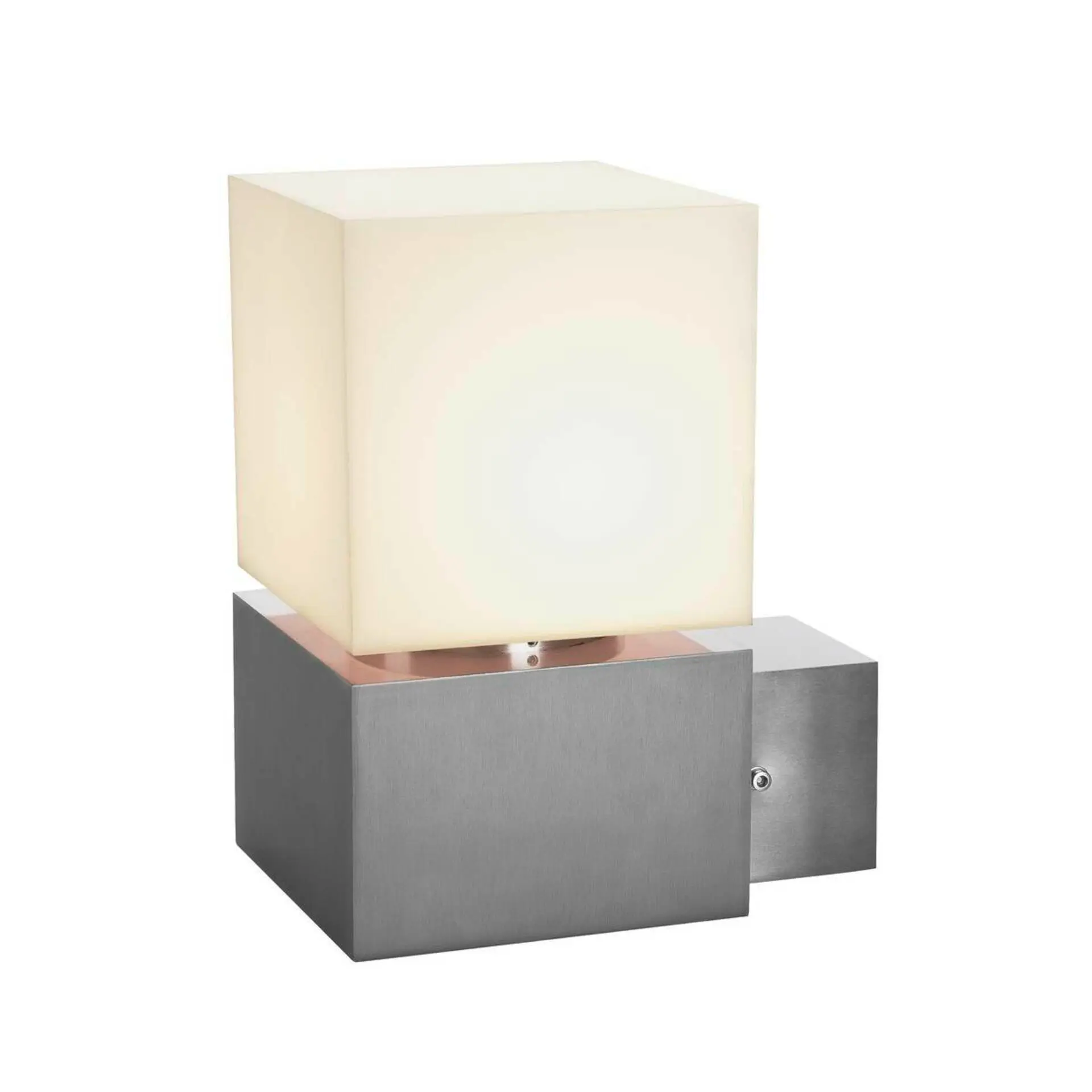 LA 1000336 SQUARE WALL E27 venkovní stojací lampa nerezová ocel 304 max. 20W IP44 - BIG WHITE (SLV)