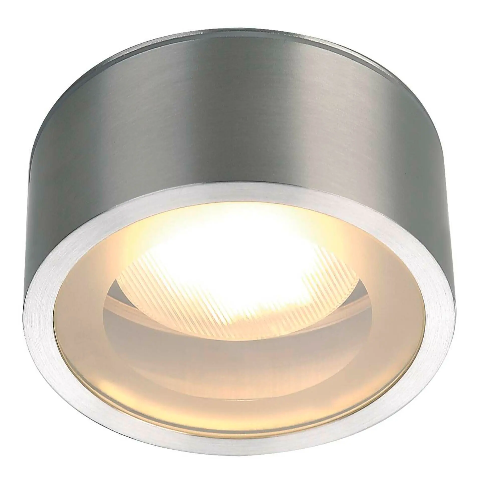 BIG WHITE SLV ROX GX53, venkovní nástěnné a stropní svítidlo, úsporná žárovka GX53, IP44, kartáčovaný Al, max. 9 W 1000339