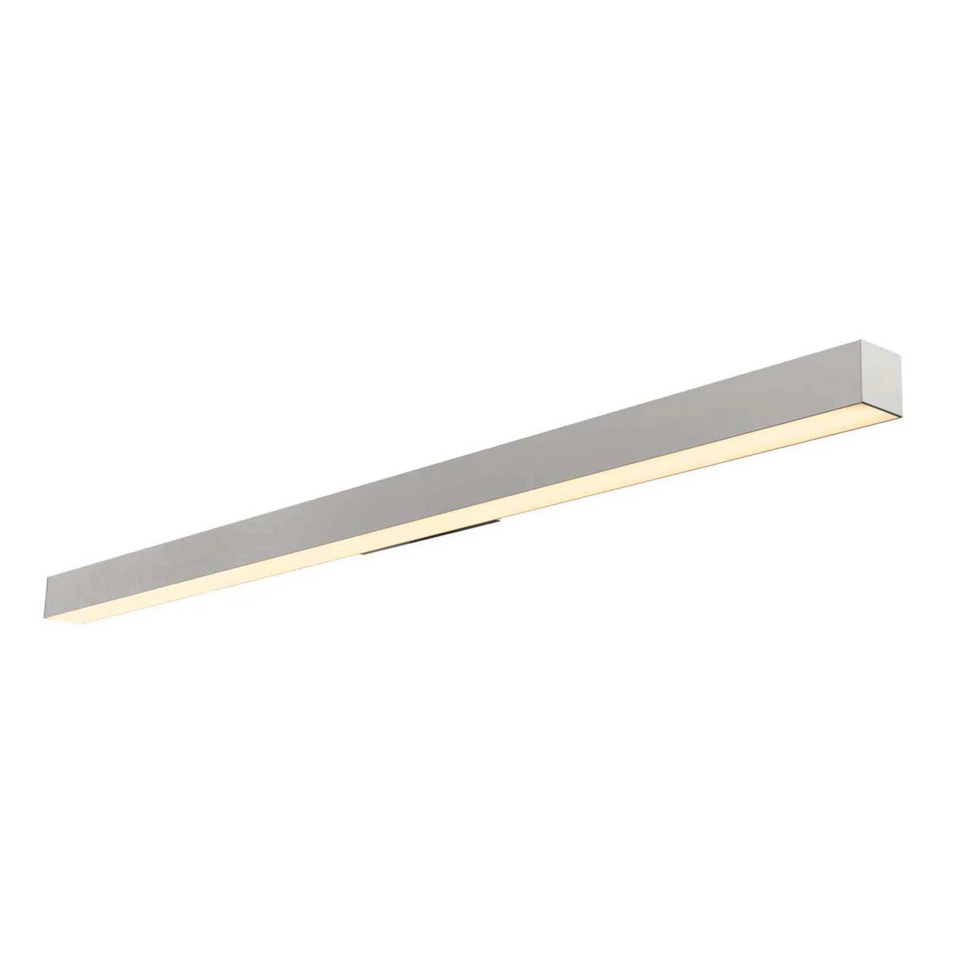 BIG WHITE SLV Q-LINE, nástěnné svítidlo, LED, 3000K, stříbrné šedé 1000670