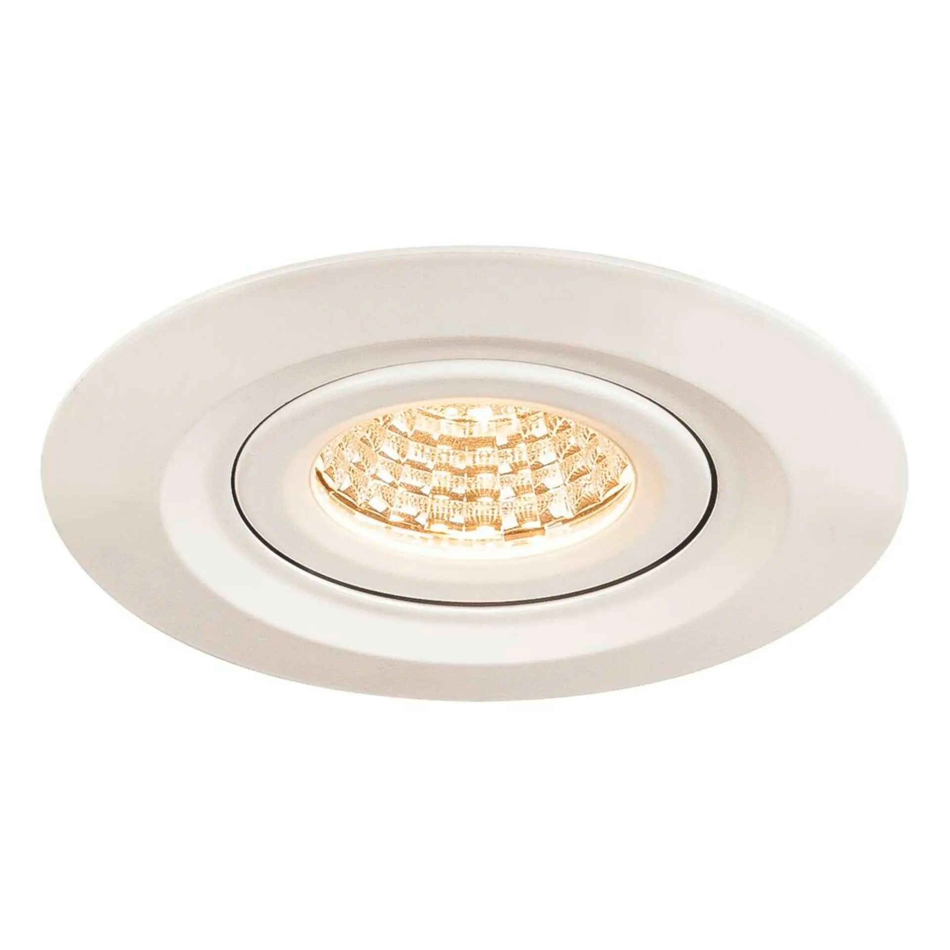 BIG WHITE SLV KINI, outdoor svítidlo k zabudování do stropu, LED, 3000K, bílé, 60°, IP65 1000833