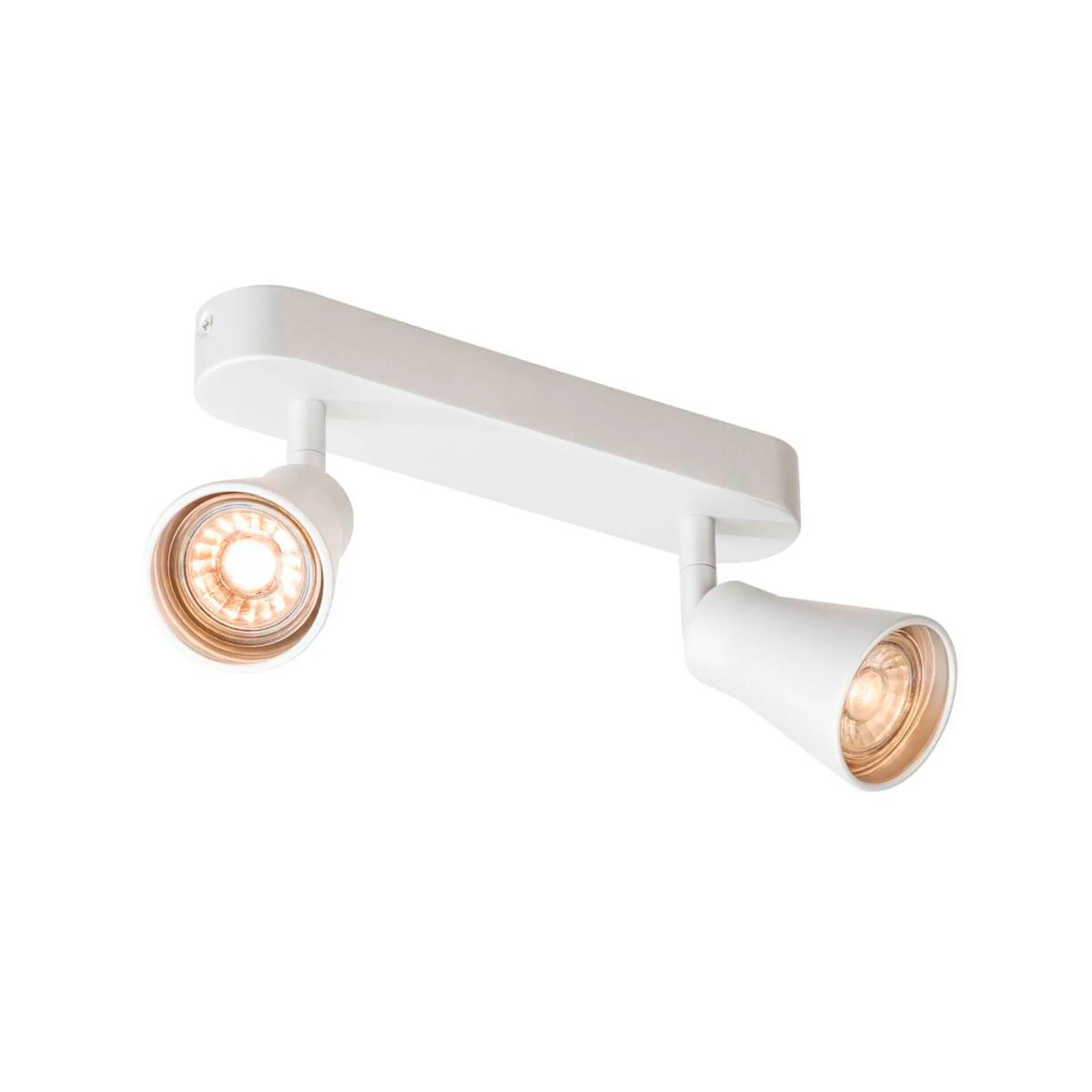 LA 1000890 AVO DOUBLE, nástěnné a stropní svítidlo, dvě žárovky, QPAR51, bílé, max. 2x50W - BIG WHITE (SLV)