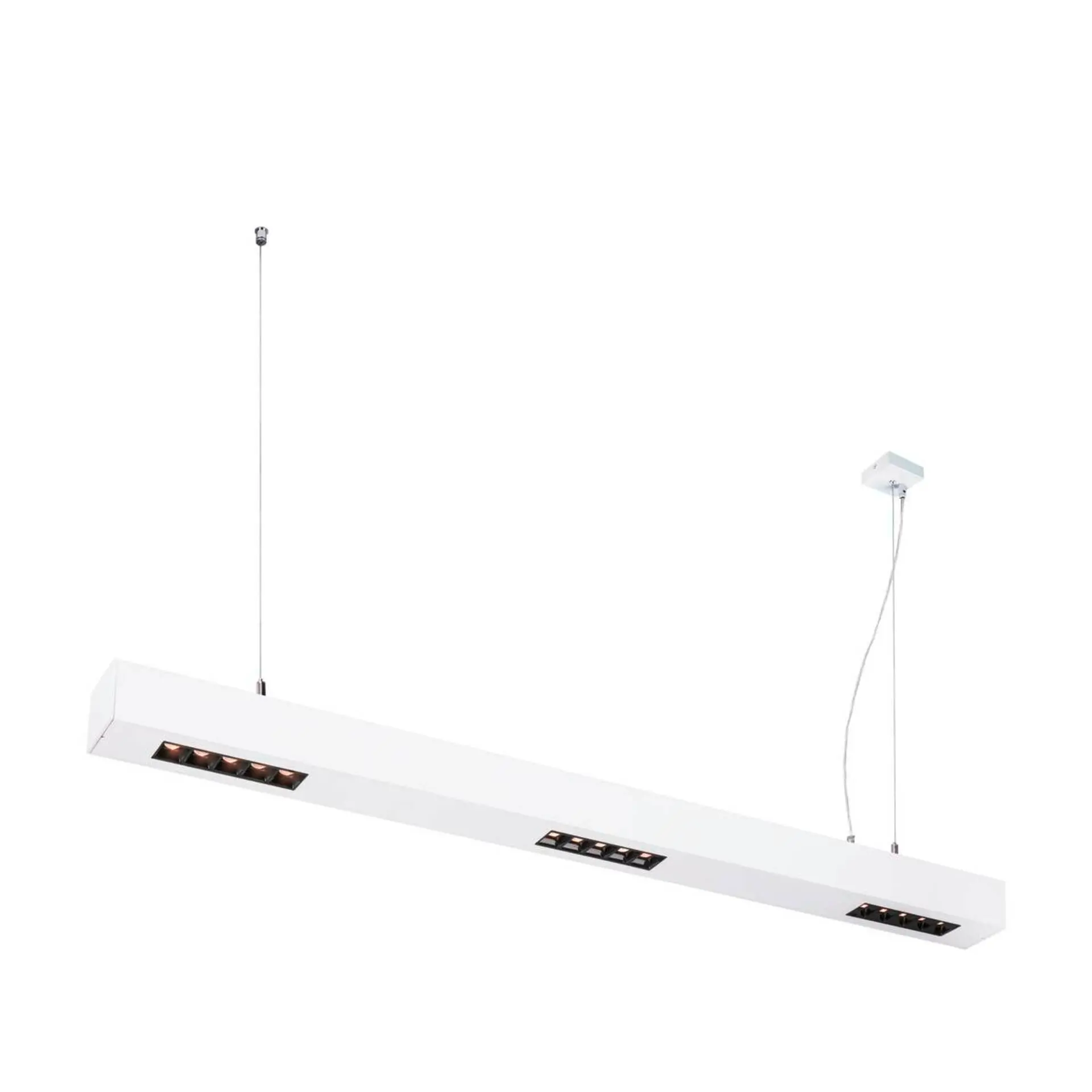 LA 1000926 Q-LINE PD, LED závěsné svítidlo, 1m, BAP, bílá, 3000K - BIG WHITE (SLV)
