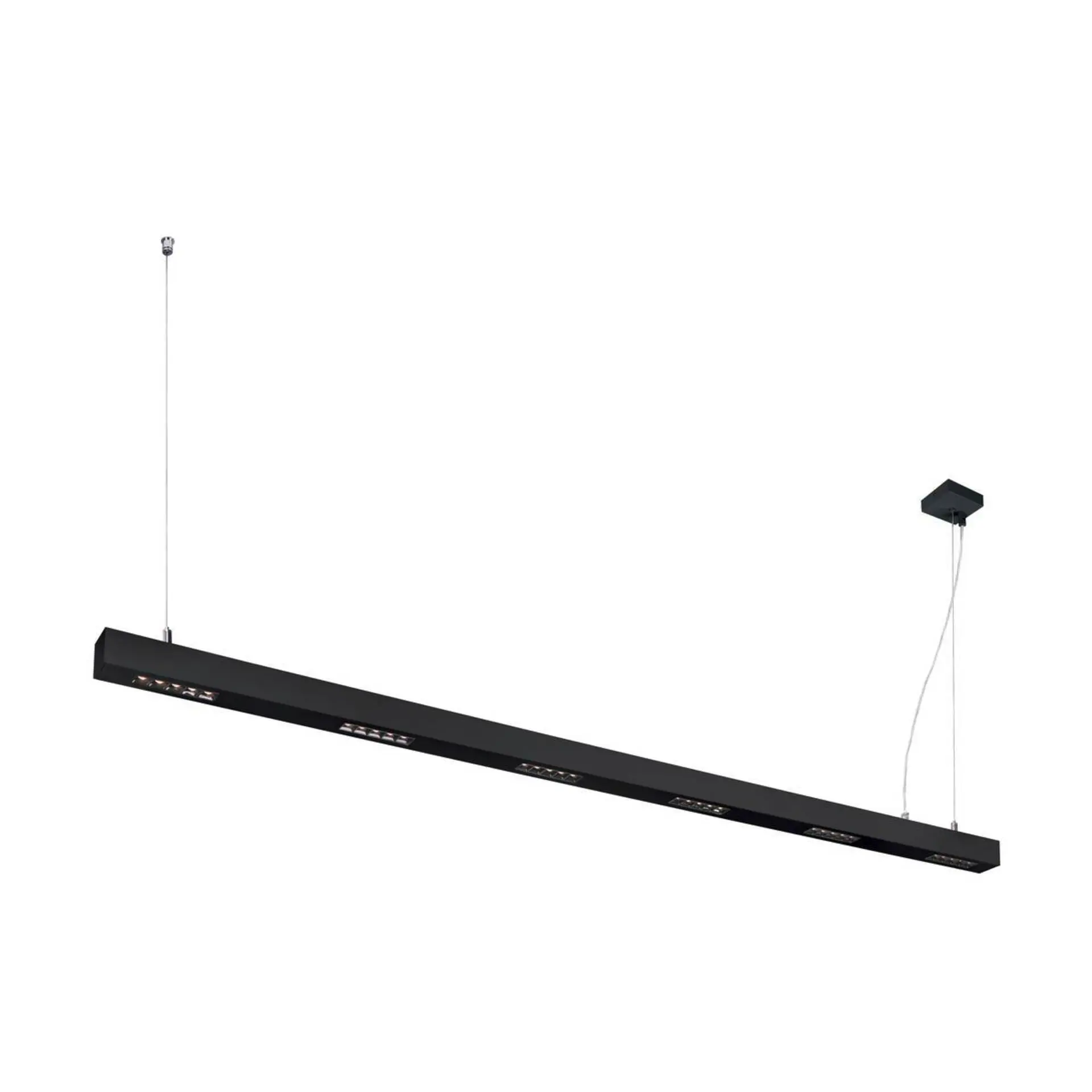 LA 1000930 Q-LINE PD, LED závěsné svítidlo, 2m, BAP, černá, 3000K - BIG WHITE (SLV)