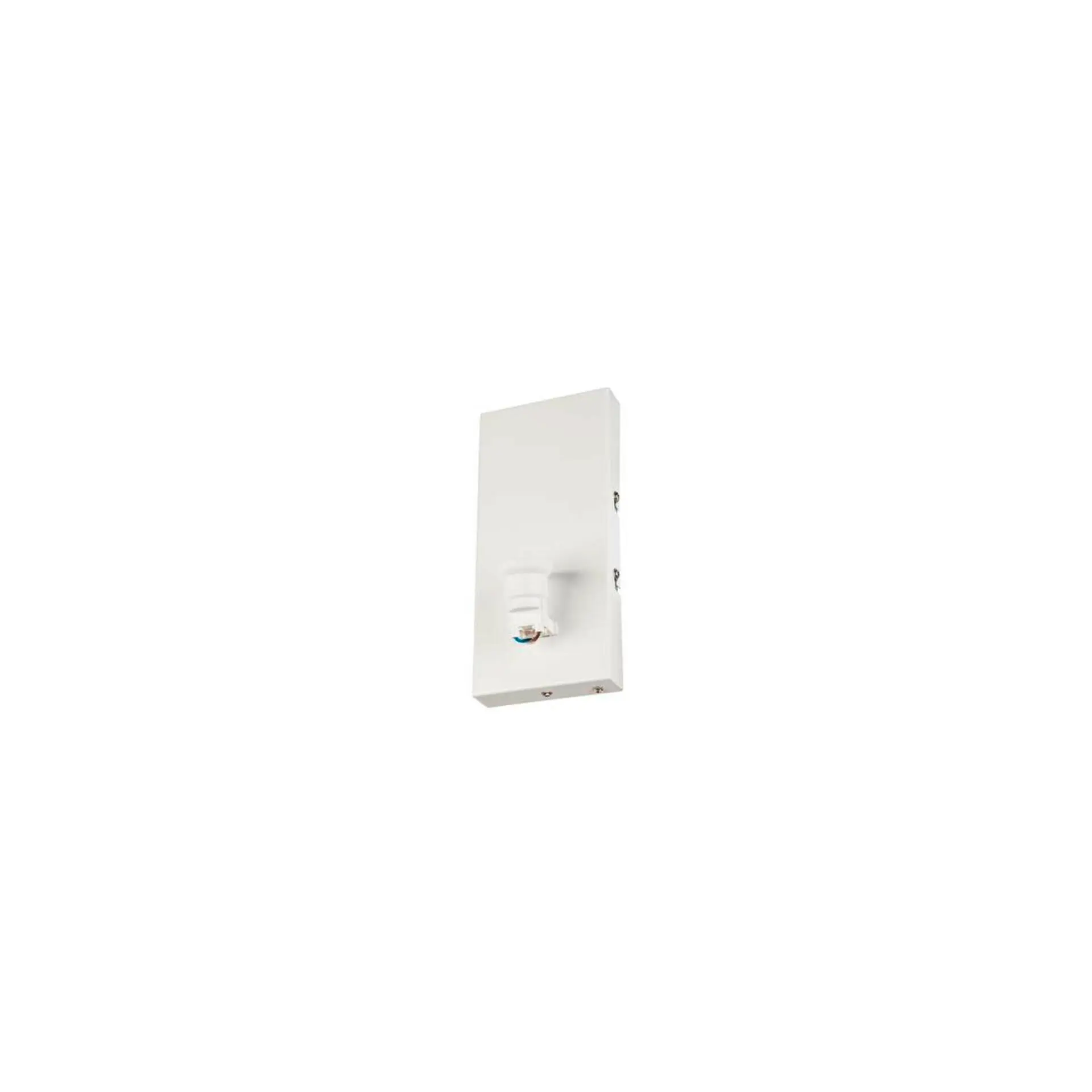 LA 1001272 FENDA Basis, nástěnné svítidlo, E27, bílé, bez stínítka, max. 40W - BIG WHITE (SLV)