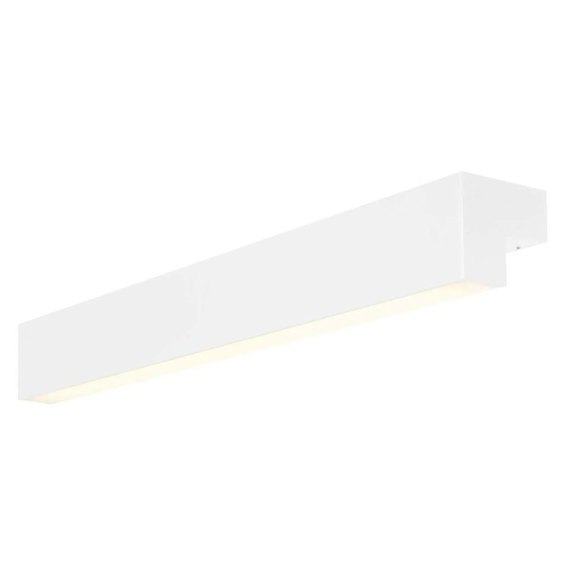 BIG WHITE SLV L-LINE 60 LED nástěnné a stropní svítidlo, IP44, 3000K, 1500lm, bílé 1001299