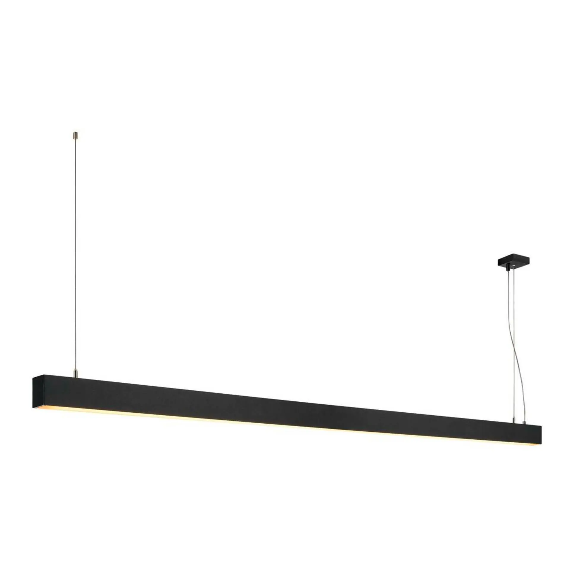 LA 1001406 GLENOS profilové závěsné svítidlo, LED, 3000K, černá, 2 m, 85W - BIG WHITE (SLV)