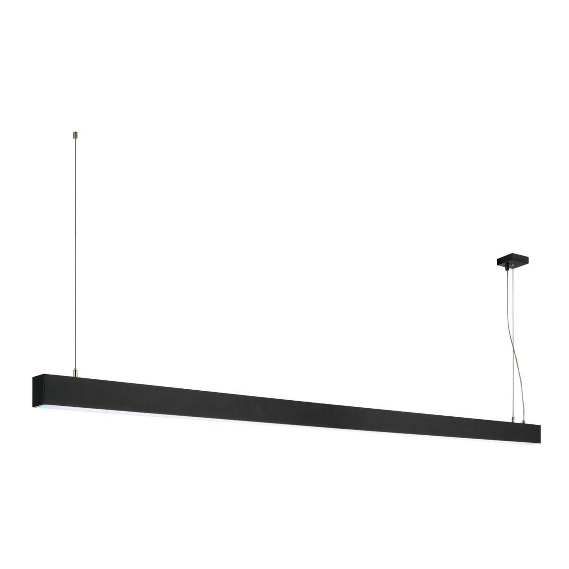 BIG WHITE SLV GLENOS profilové závěsné svítidlo LED, 4000 K, černá, 2 m, 85 W 1001409