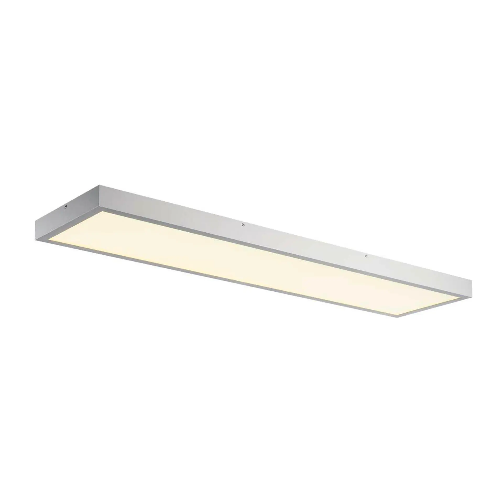 BIG WHITE SLV PANEL 1200x300mm LED vnitřní stropní nástavbové svítidlo 4000K, stříbrošedá 1001509