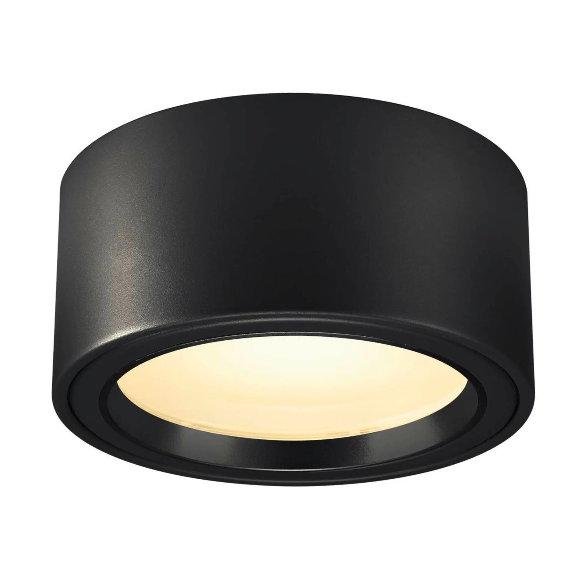 LA 1001939 MIRO CL, LED stropní nástavbové svítidlo, černá, 3000K, 100° - BIG WHITE (SLV)
