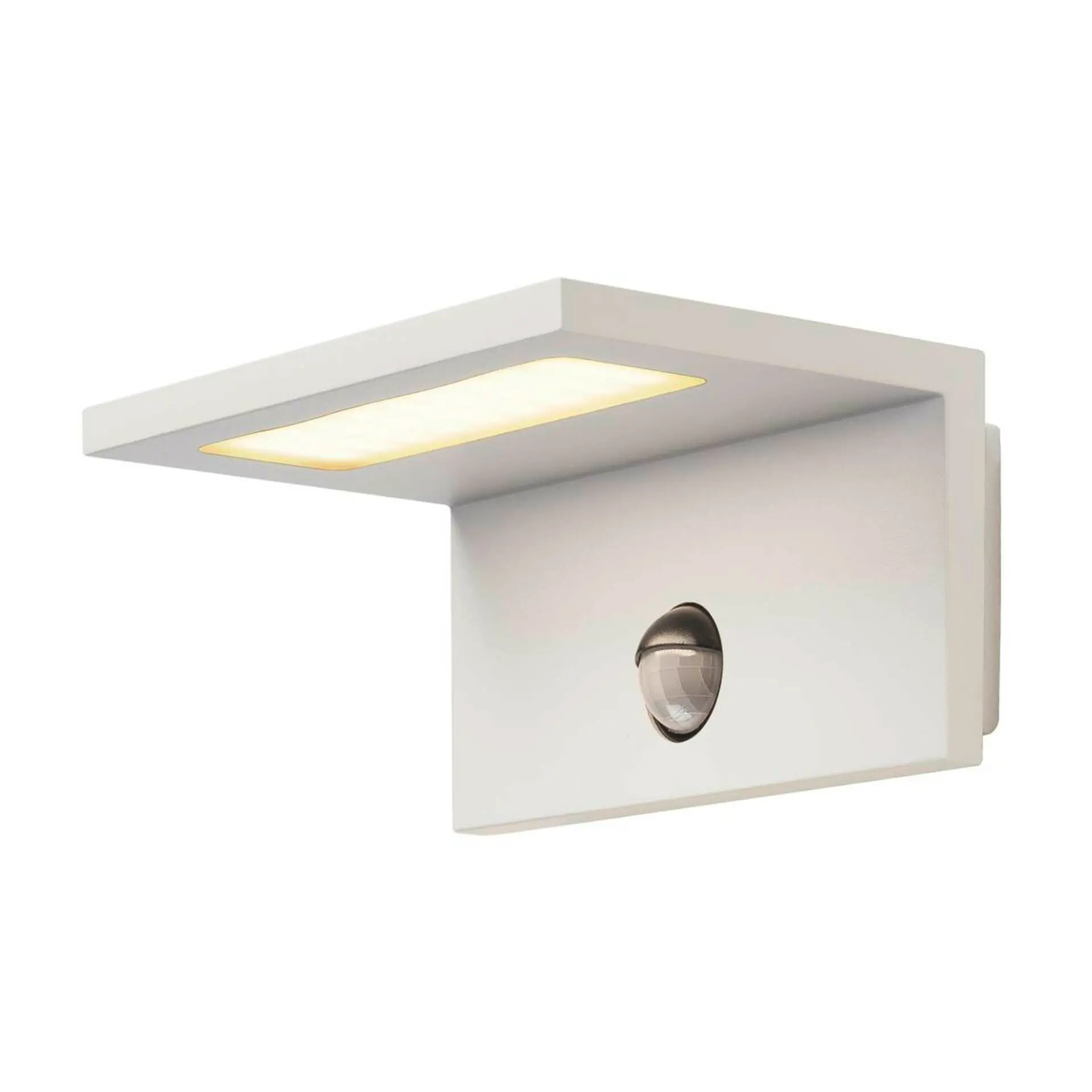 LA 1001970 LED SENSOR WL, LED venkovní nástěnné nástavbové svítidlo, IP44, BÍLÁ, 3000K - BIG WHITE (SLV)
