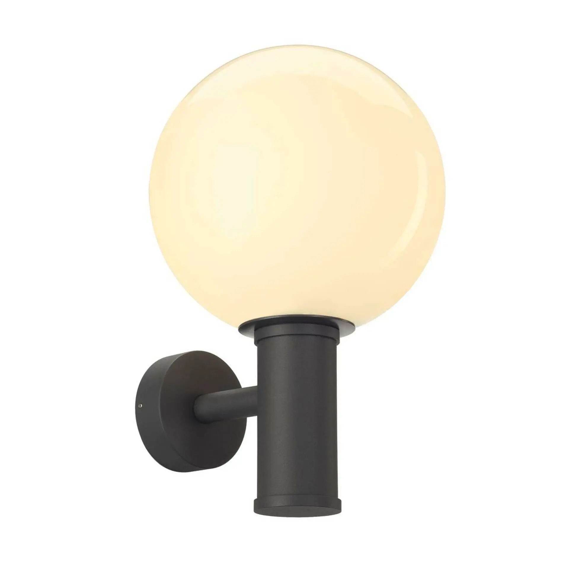 BIG WHITE SLV GLOO PURE WL venkovní nástěnné nástavbové svítidlo, E27, antracit, IP44 1002002