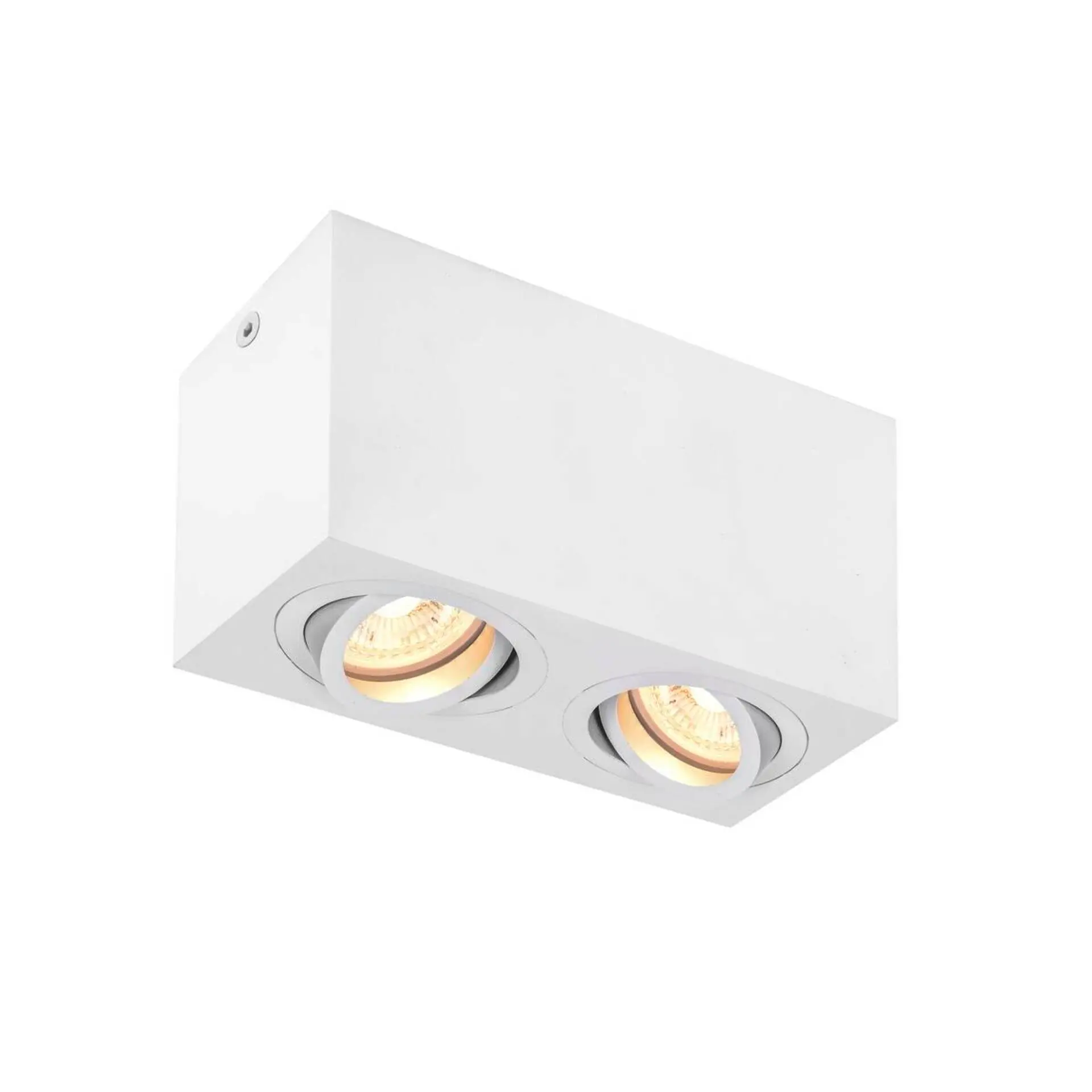 BIG WHITE SLV TRILEDO Double vnitřní stropní nástavbové svítidlo, QPAR51, bílá, max. 10W 1002006