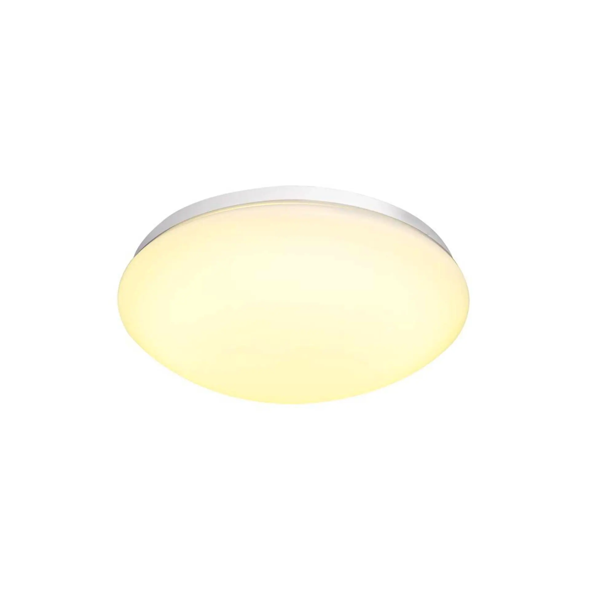 BIG WHITE SLV LIPSY 30 Dome LED, venkovní nástěnné a stropní nástavbové svítidlo, bílá, IP44, 3000/4000K 1002020