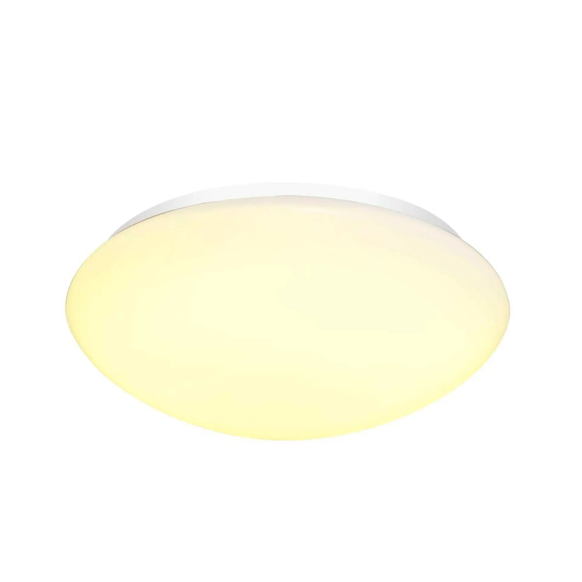 BIG WHITE SLV LIPSY 40 Dome LED, venkovní nástěnné a stropní nástavbové svítidlo, bílá, IP44, 3000/4000K 1002021
