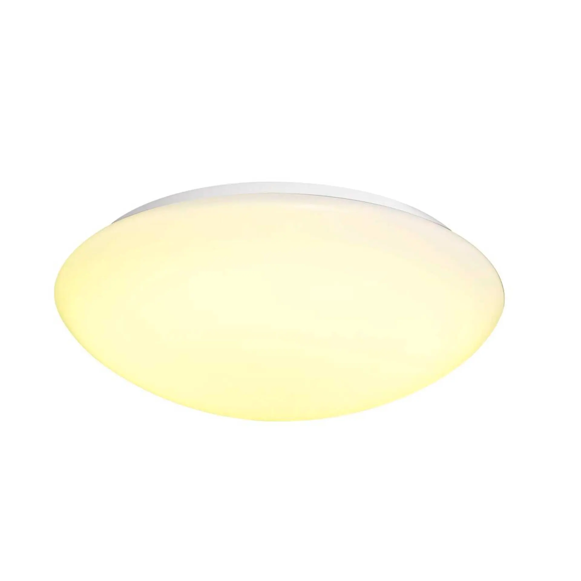 BIG WHITE SLV LIPSY 50 Dome LED, venkovní nástěnné a stropní nástavbové svítidlo, bílá, IP44, 3000/4000K 1002022